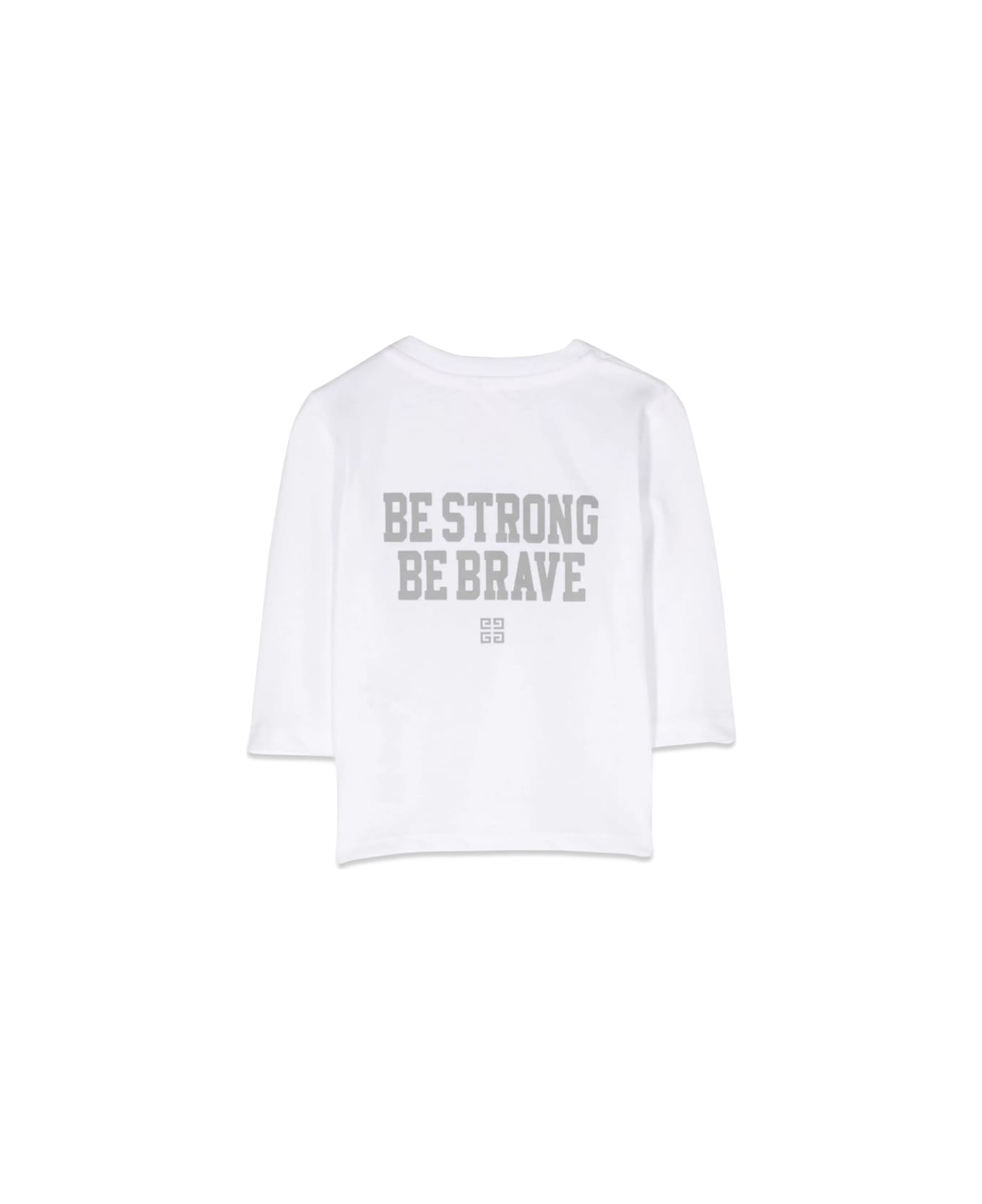 Givenchy Ml Logo Sentence T-shirt - WHITE