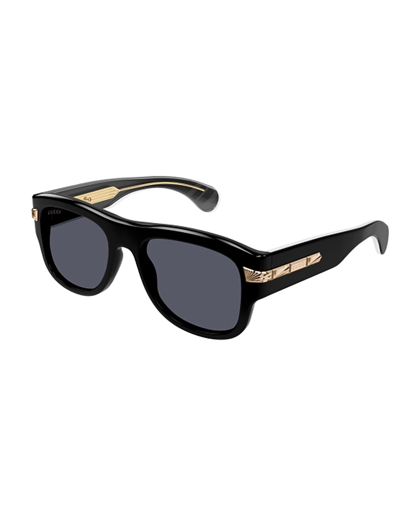 Gucci Eyewear Gg1517s Sunglasses - 001 black black grey