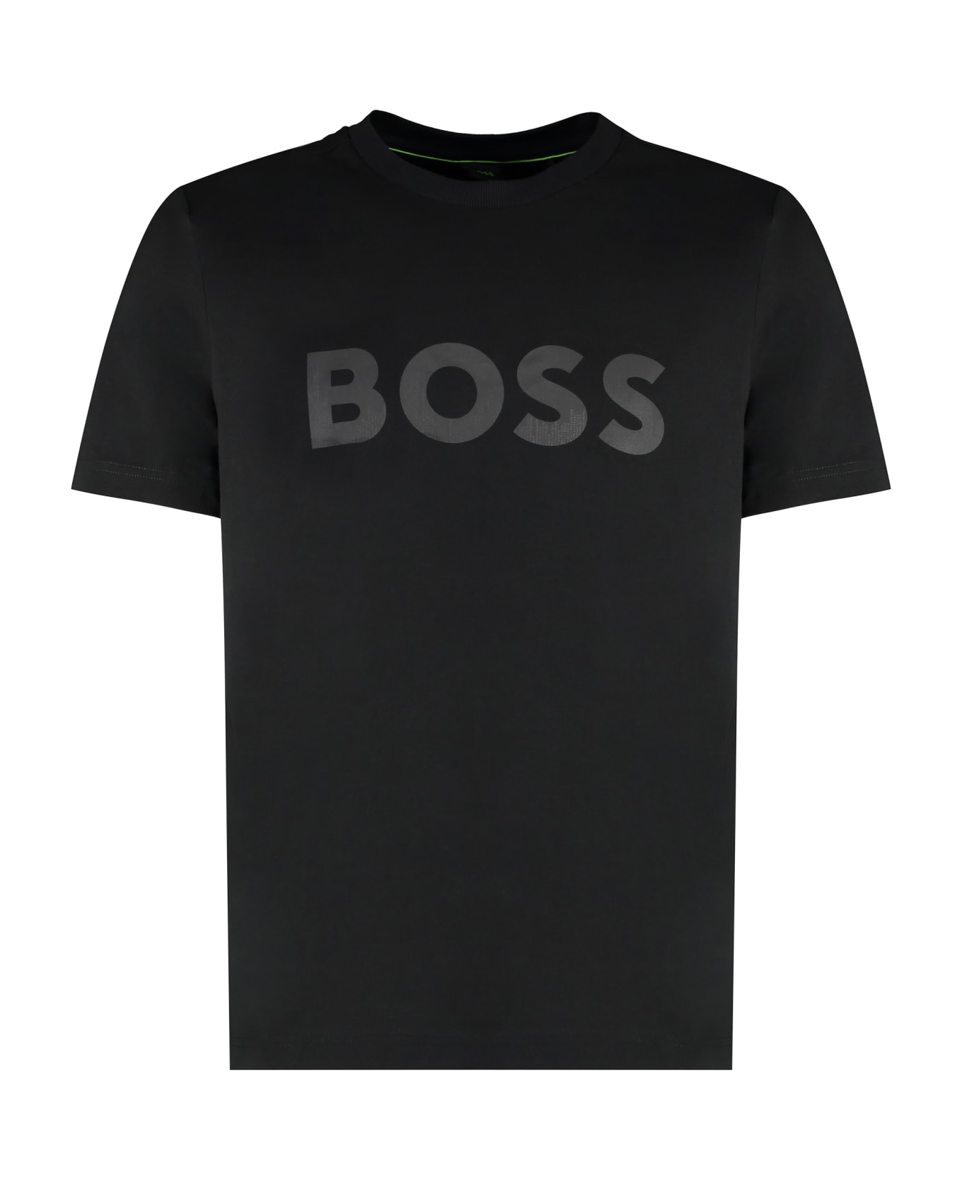 Hugo Boss Cotton Crew-neck T-shirt - Black