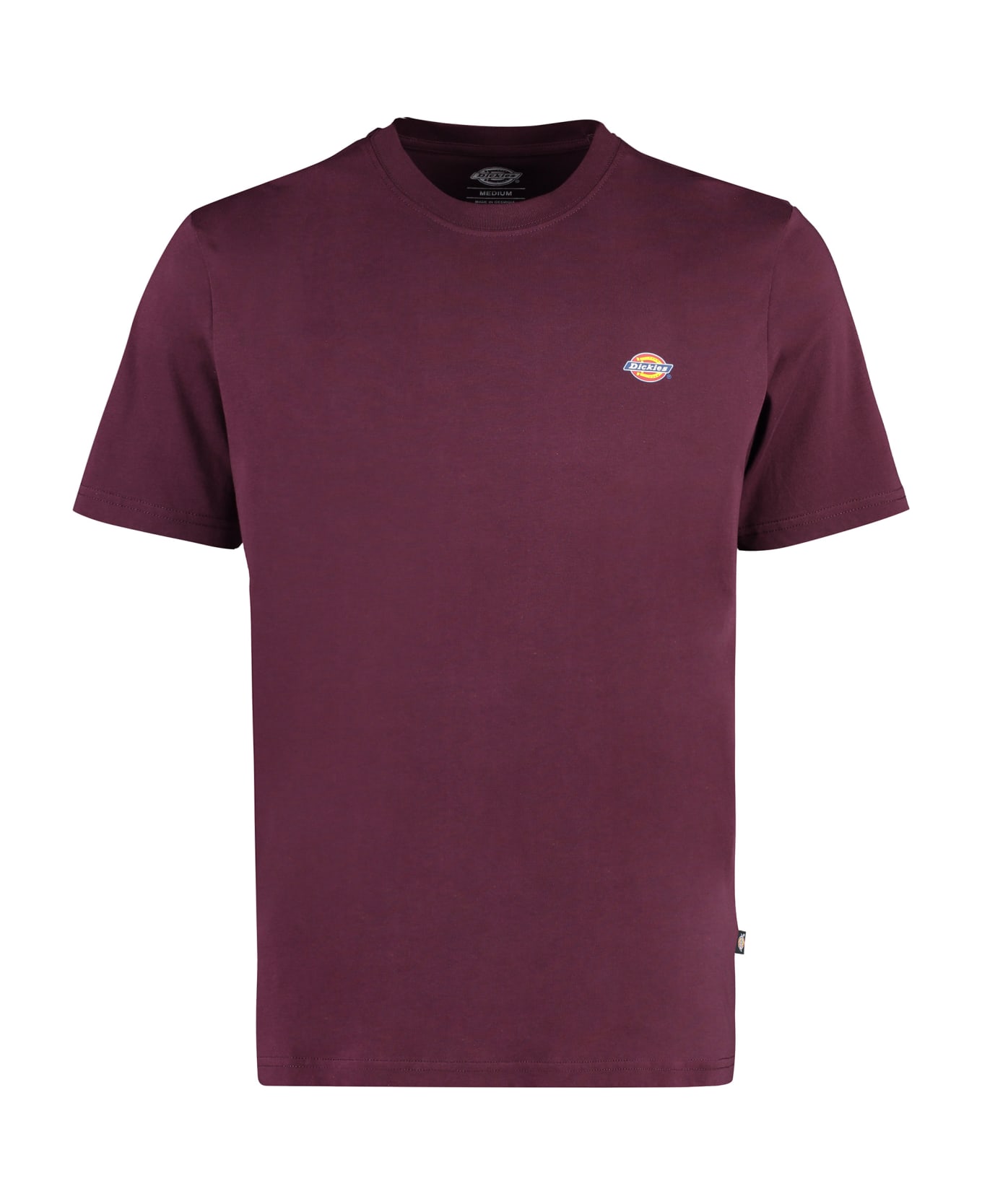 Dickies Mapleton Logo Cotton T-shirt - Burgundy