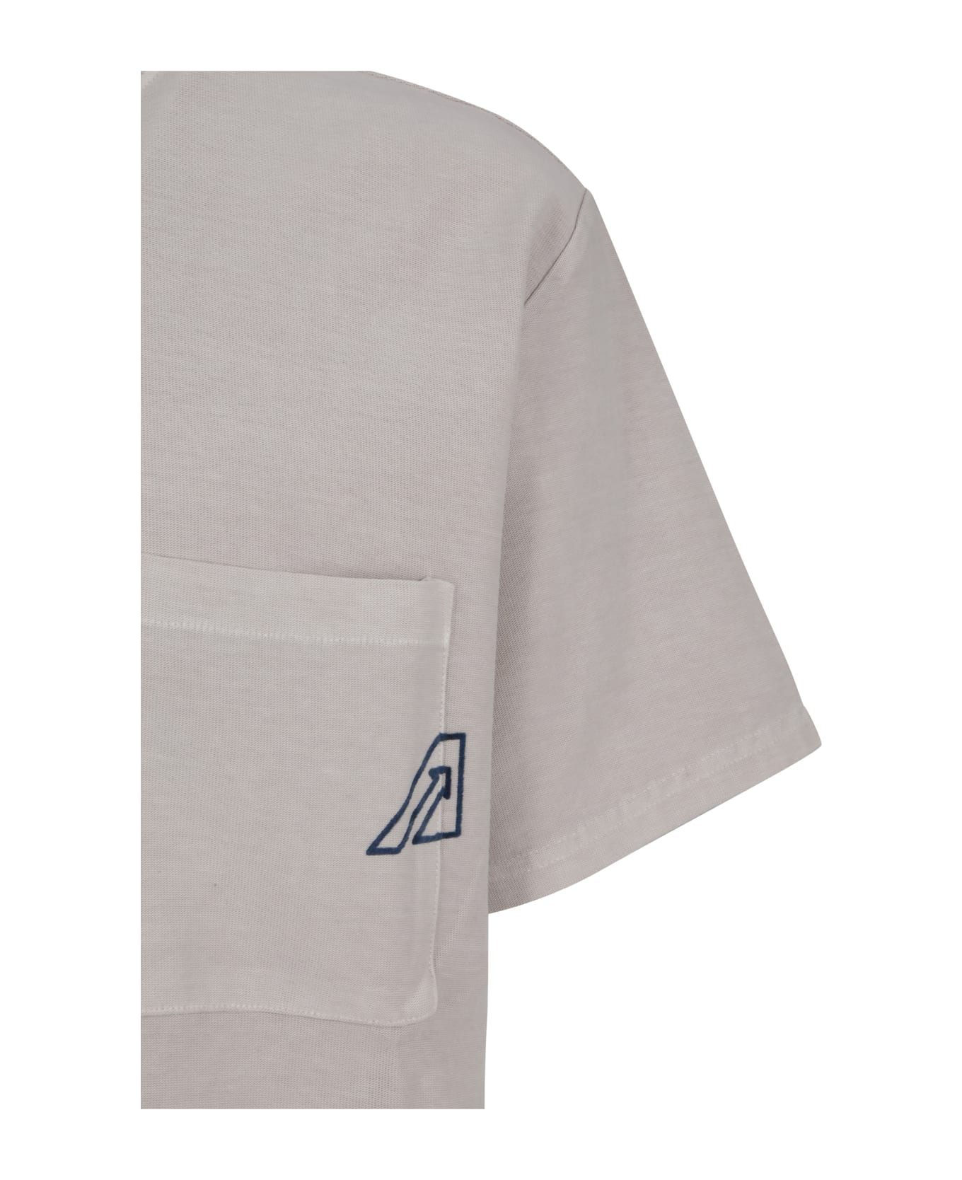 Autry Logo Pocket T-shirt - Storm