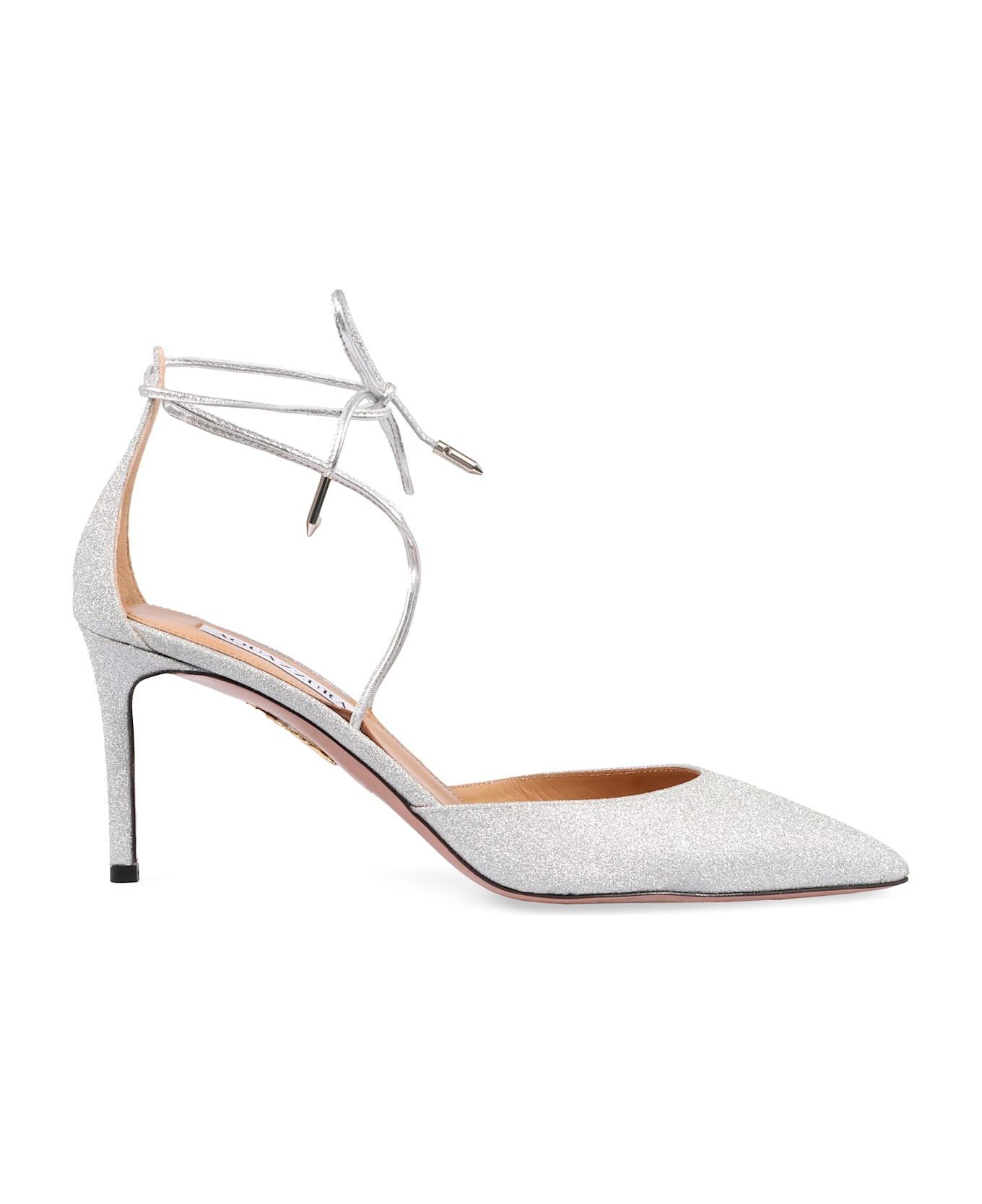 Aquazzura Cherry Pointy-toe Pumps - Silver