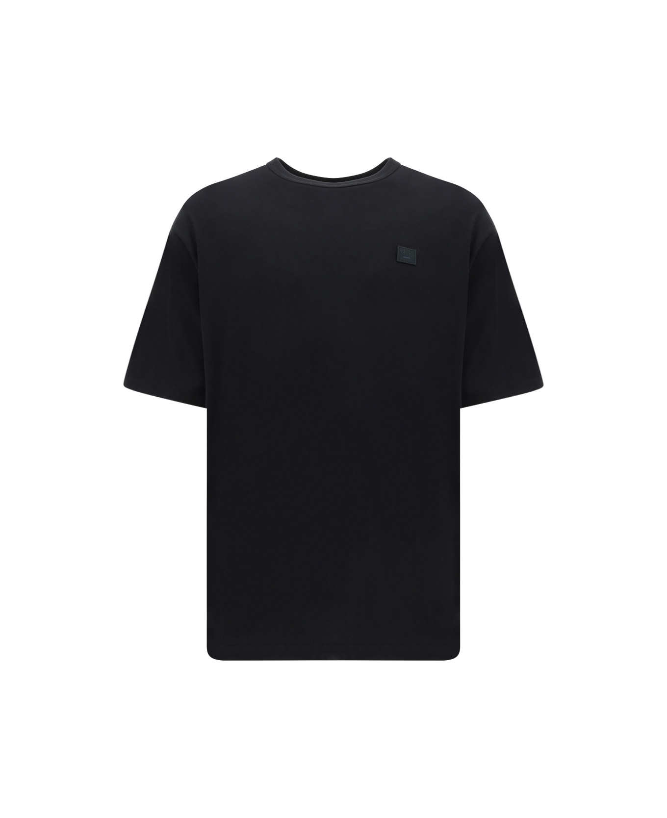 Acne Studios Logo-patch T-shirt - Black シャツ