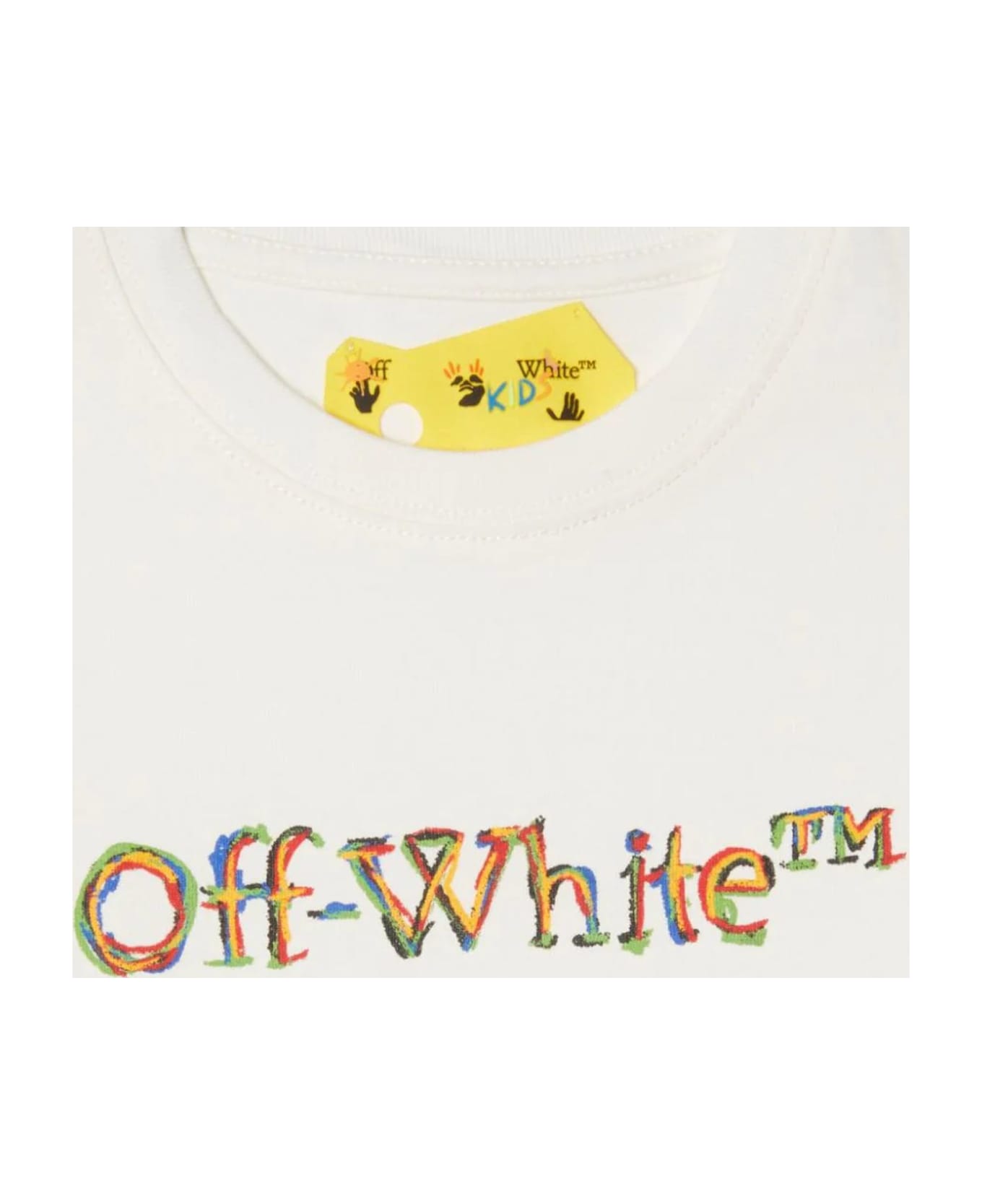 Off-White Off White T-shirts And Polos White - White