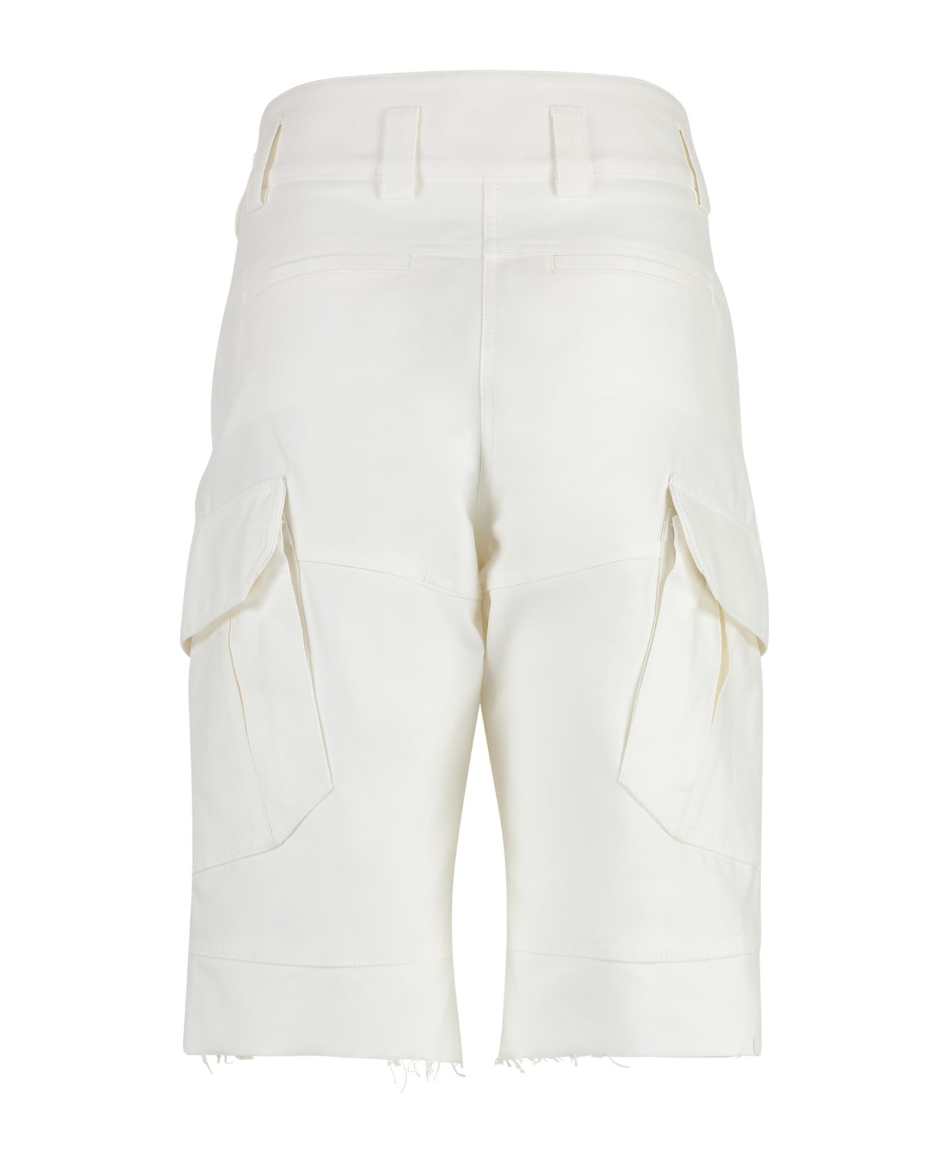 Givenchy Cotton Cargo Bermuda Shorts - White ショートパンツ