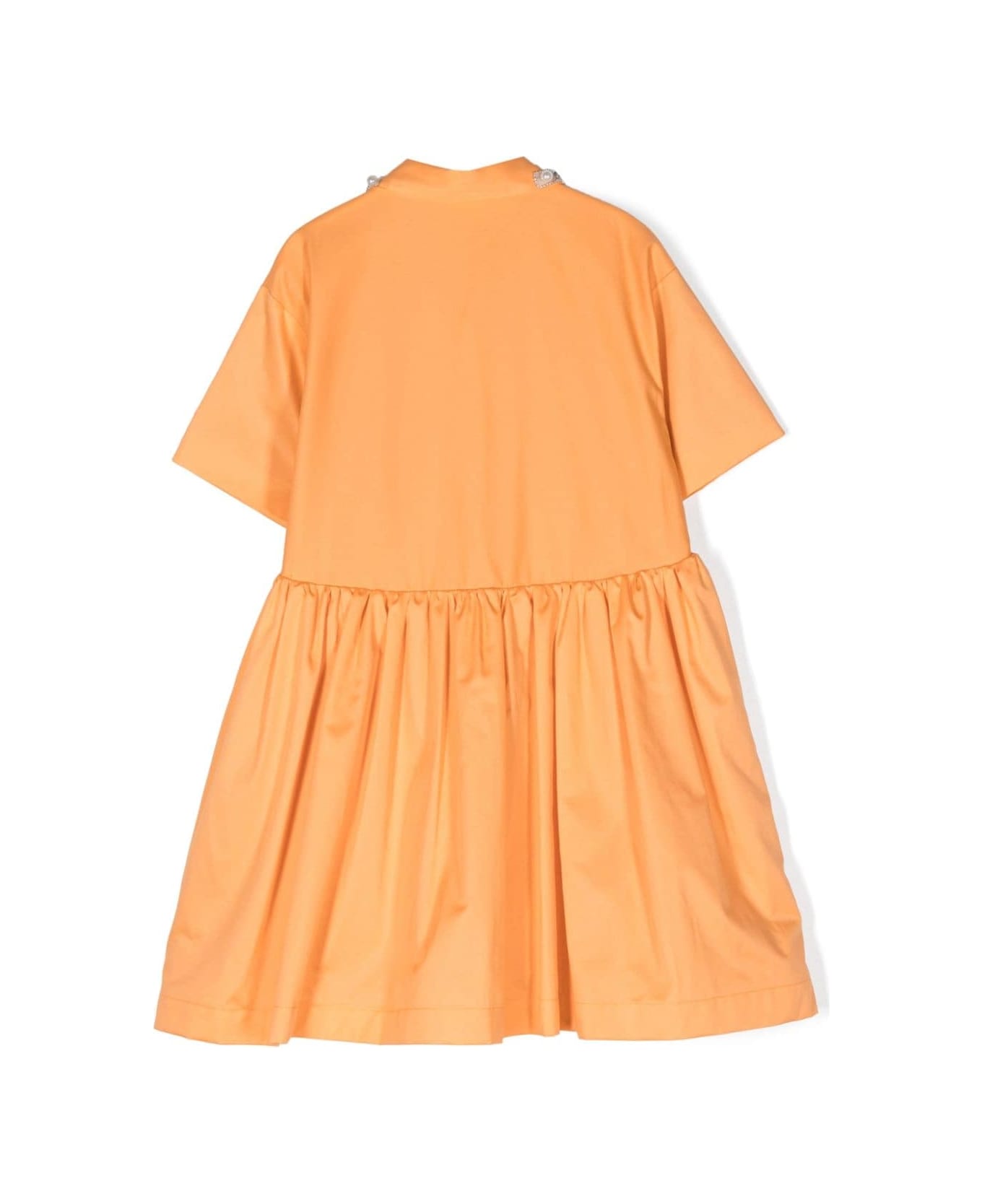 MiMiSol Abito Da Cerimonia - Orange ワンピース＆ドレス
