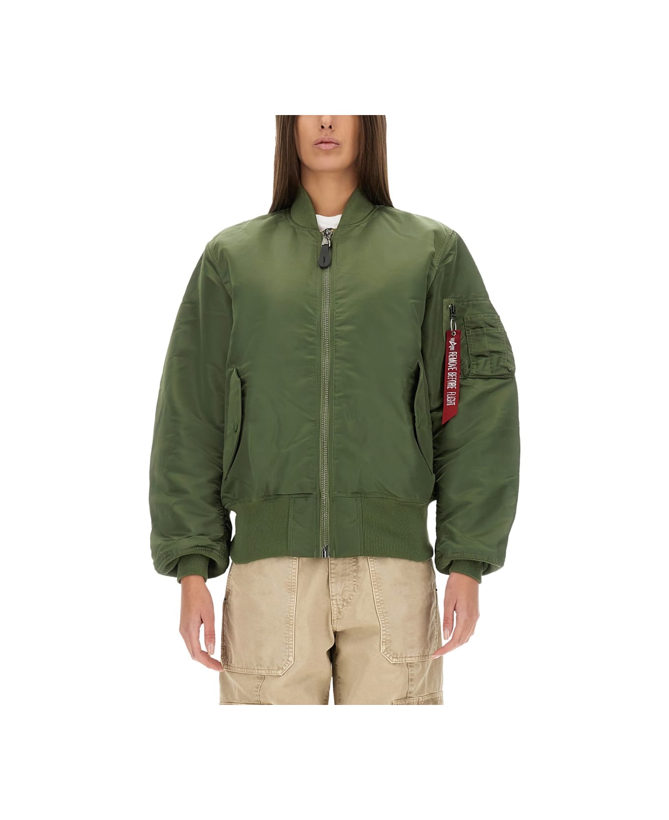 Alpha Industries Bomber "ma-1" - GREEN