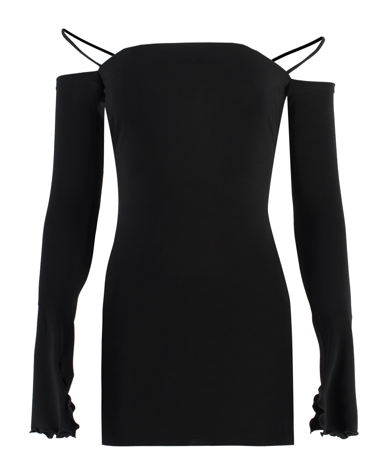 The Andamane Maddy Jersey Mini Dress - black