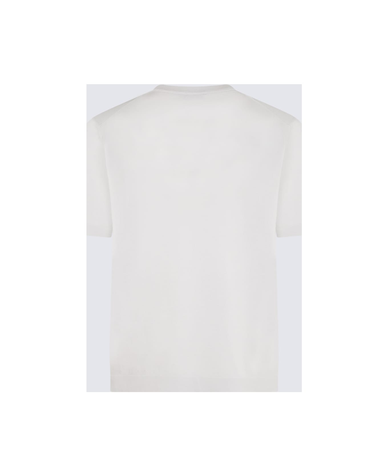Piacenza Cashmere Ice Cotton Polo Shirt - White シャツ