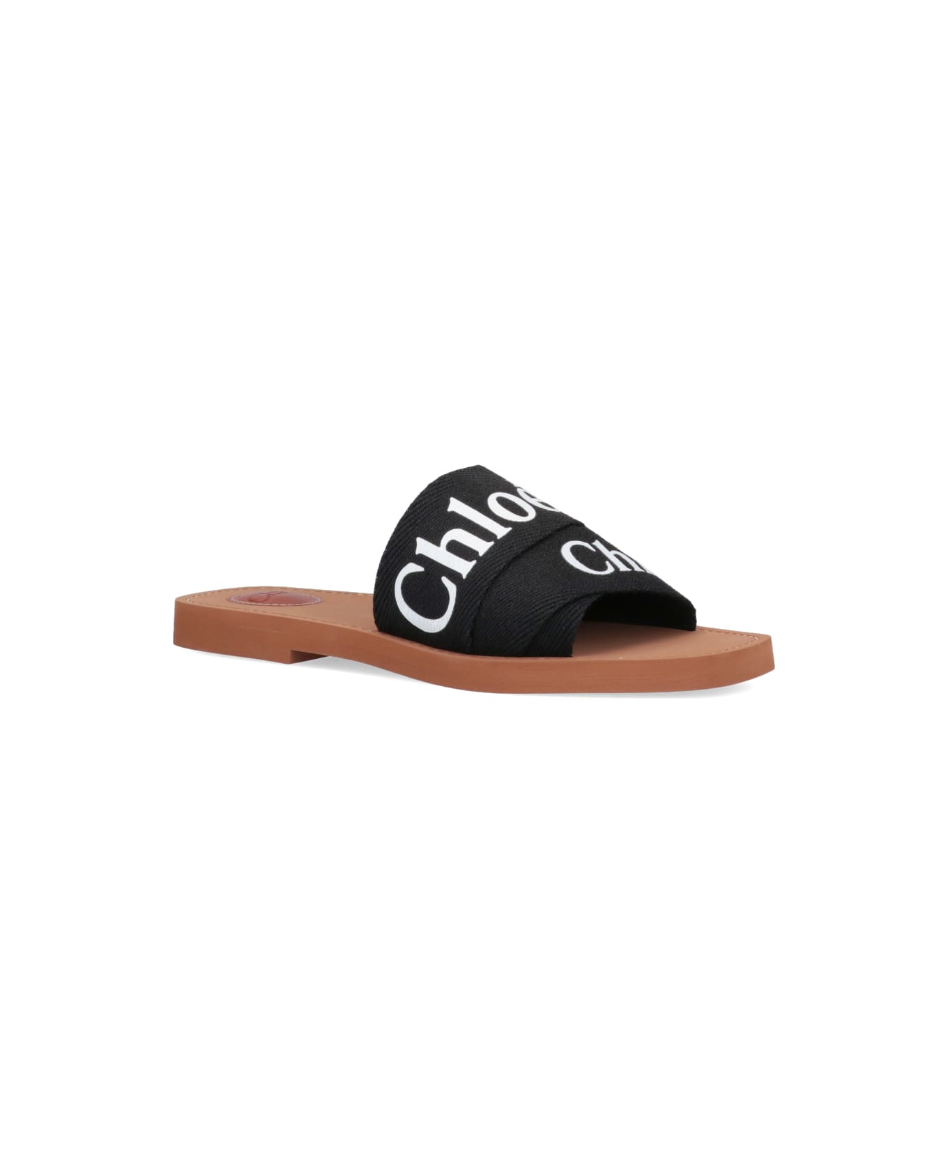 Chloé 'woody' Sandals' - Black