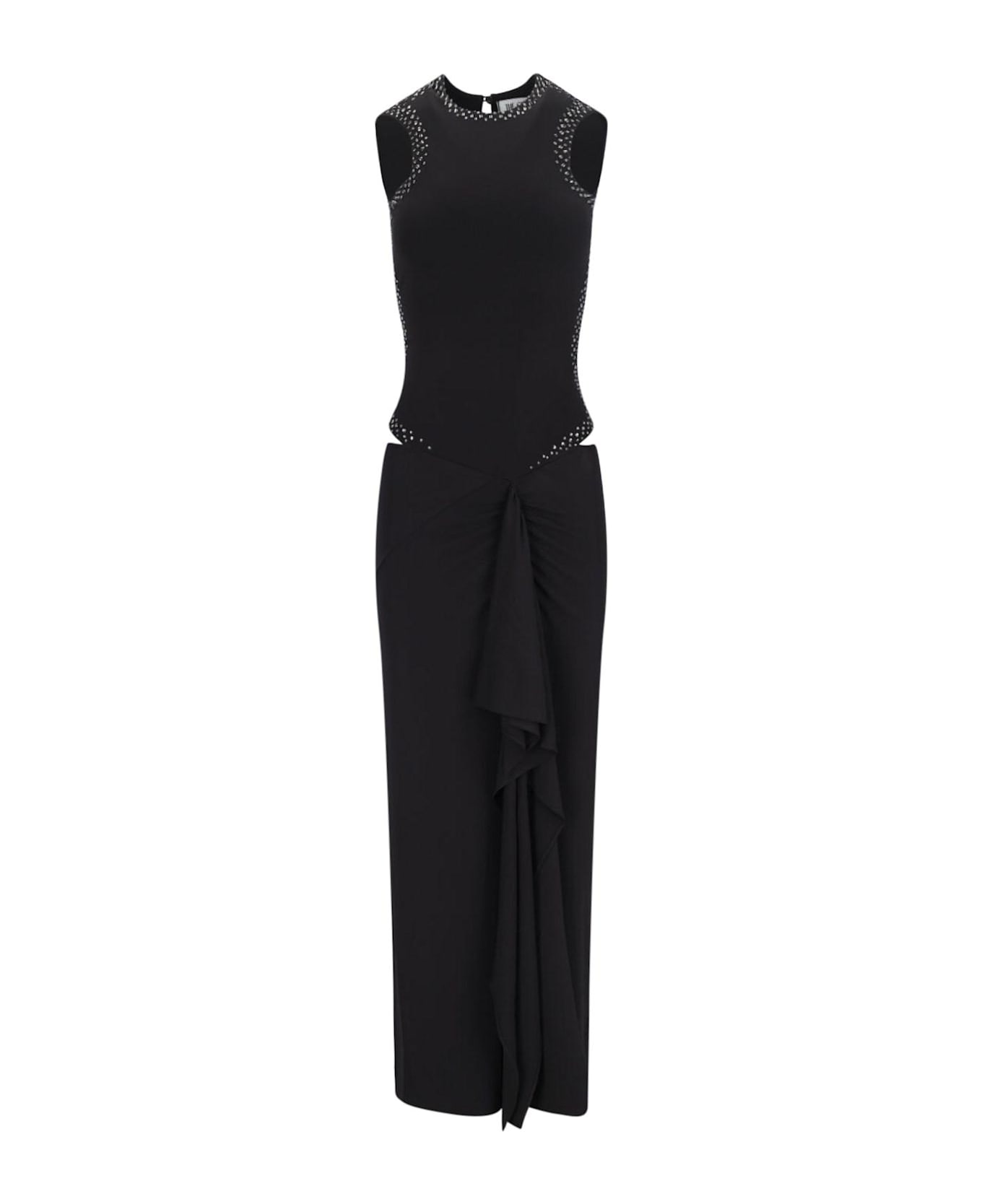 The Attico Midi Dress - Black  