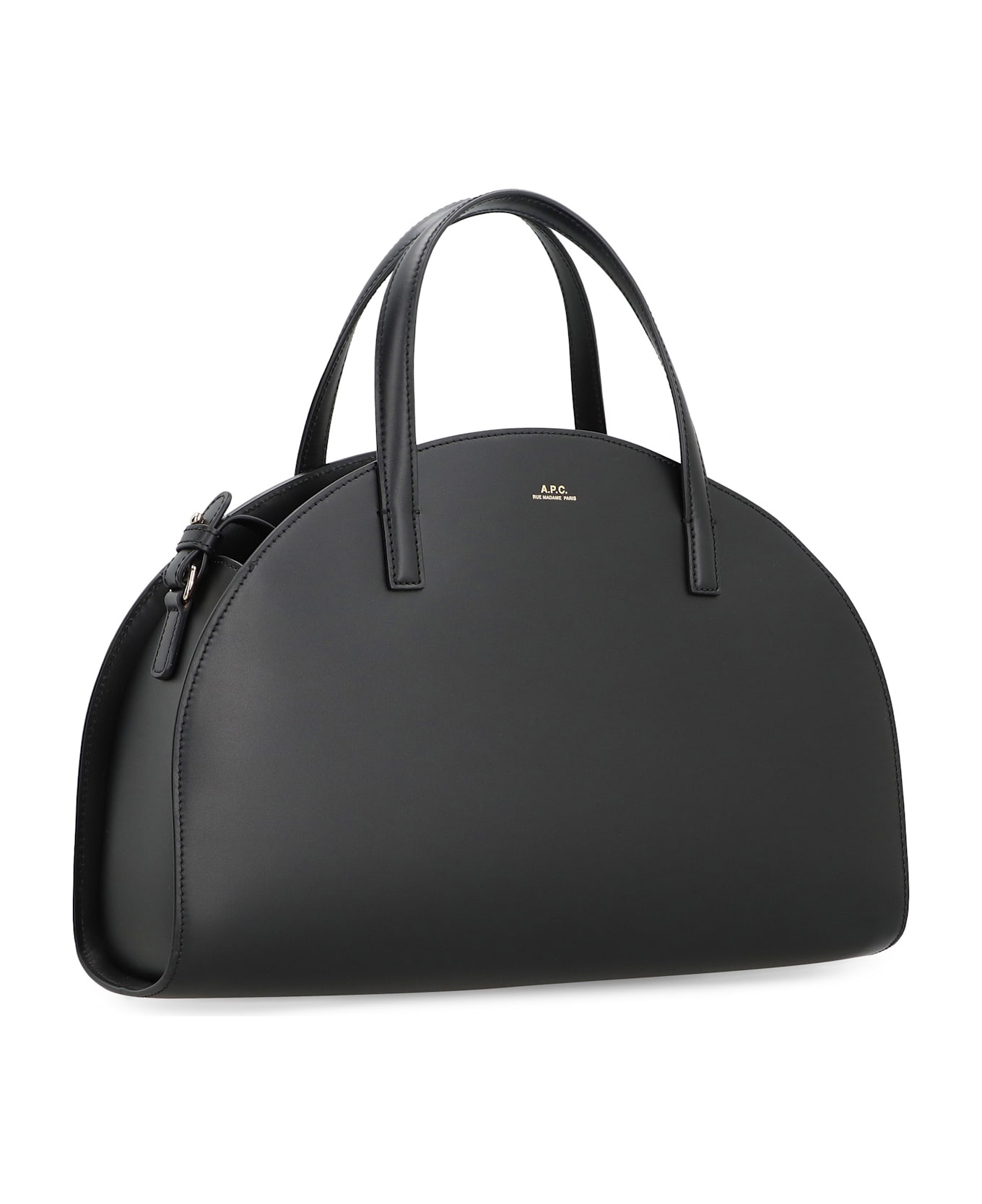 A.P.C. Demi-lune Tote Bag - black