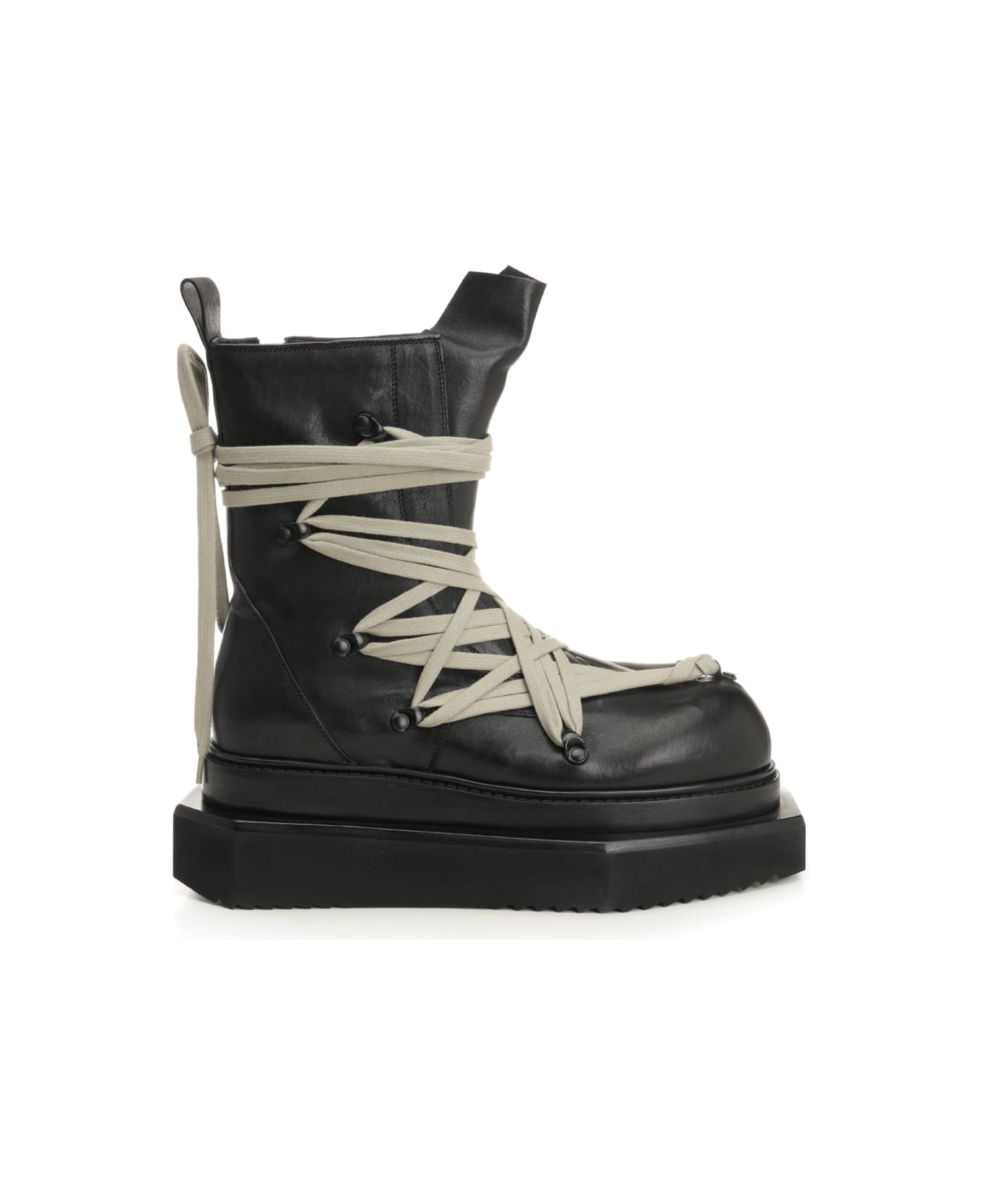 Rick Owens Turbo Cyclops 70mm Boots - BLACK ブーツ