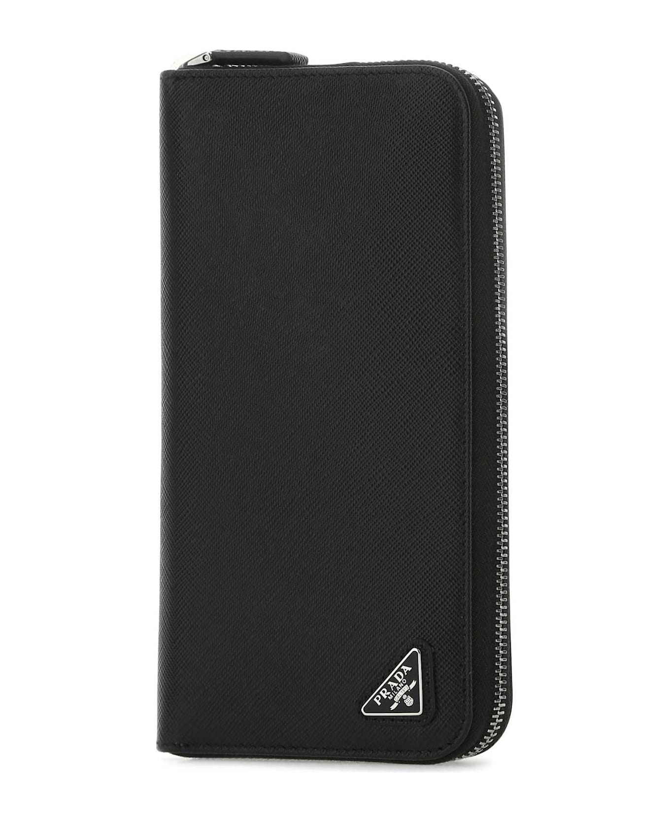 Prada Black Leather Wallet - F0002