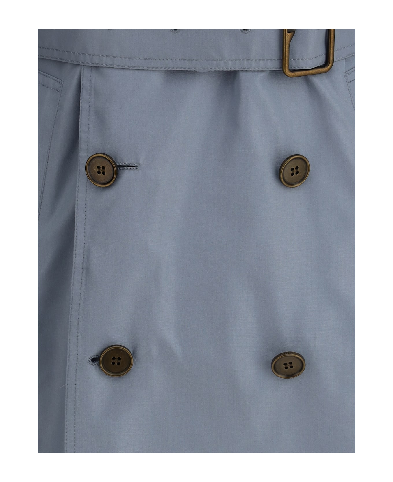 Burberry Silk Long Trench Coat