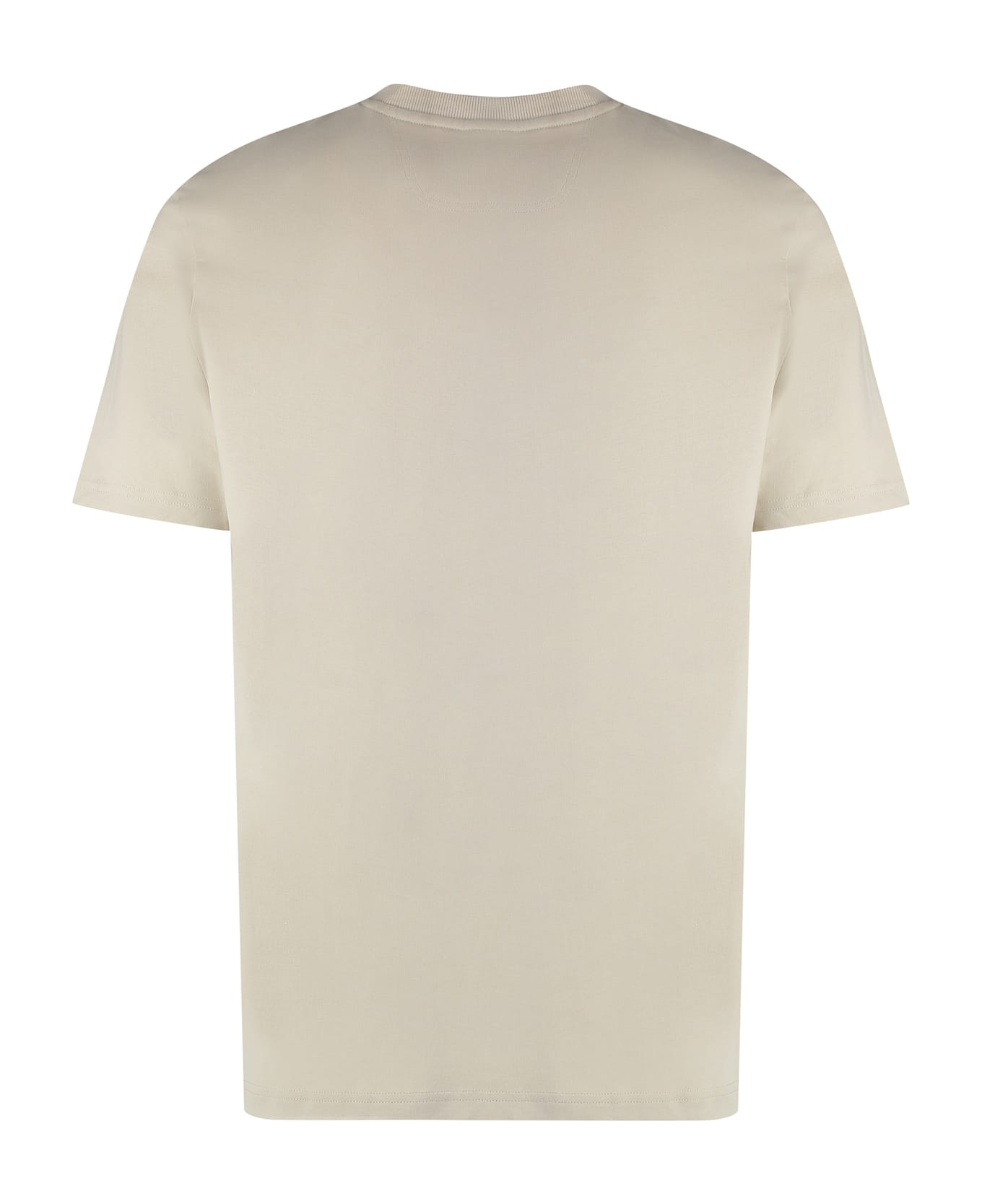 Hugo Boss Cotton Crew-neck T-shirt - Sand