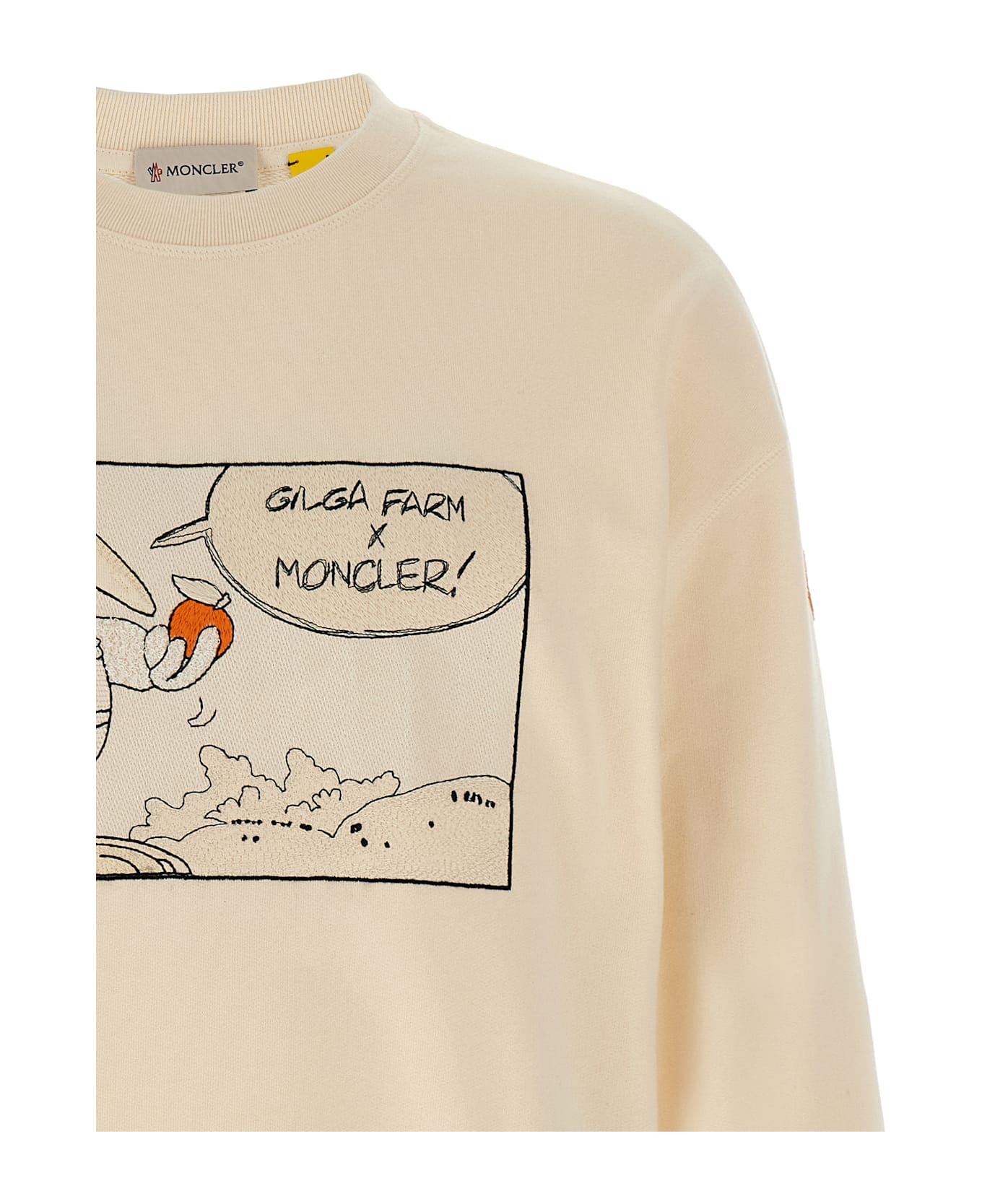 Moncler Genius Moncler X Gilga Farm Sweatshirt By Donald Glover - White