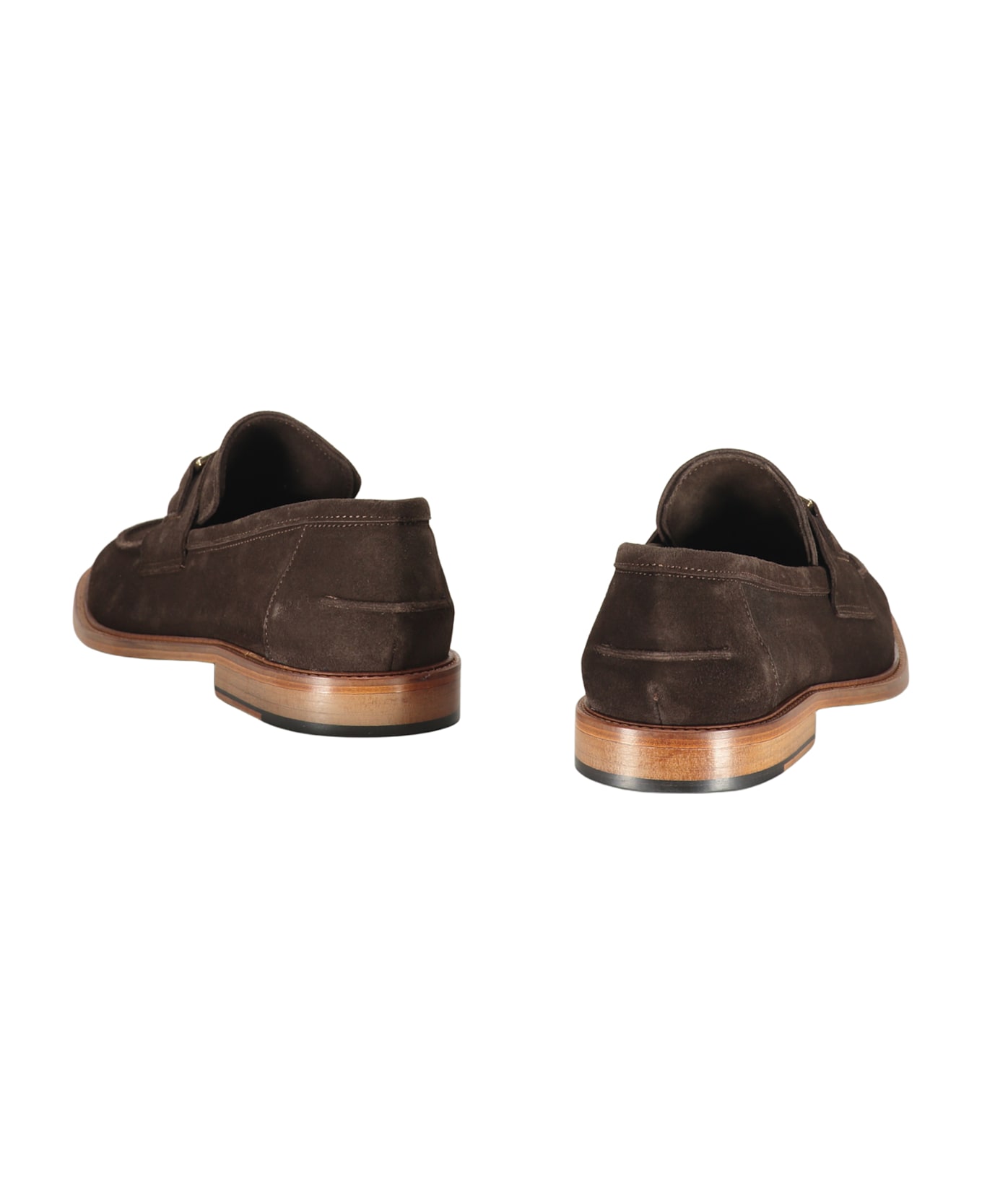 Bruno Magli Calfskin Loafers - brown