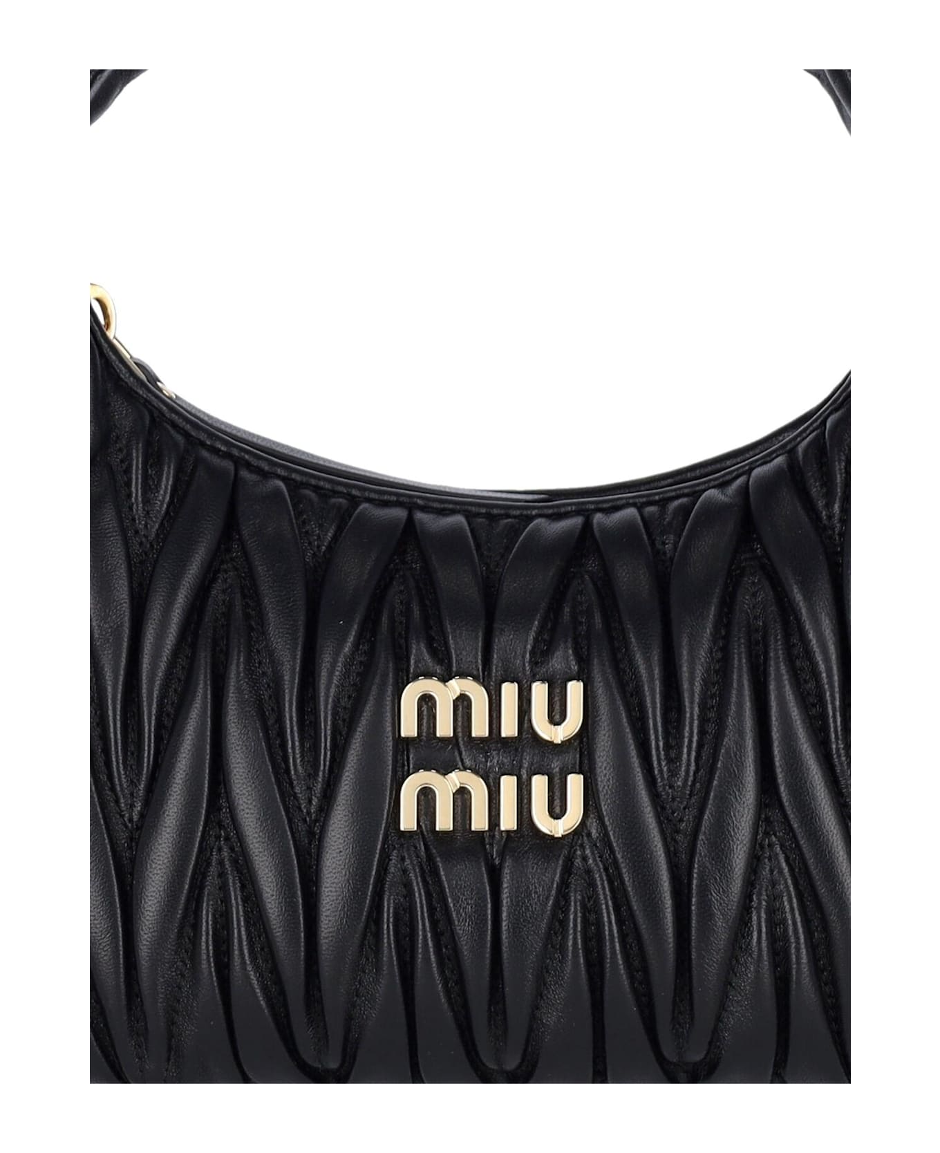 Miu Miu 'wander' Hobo Bag - Nero