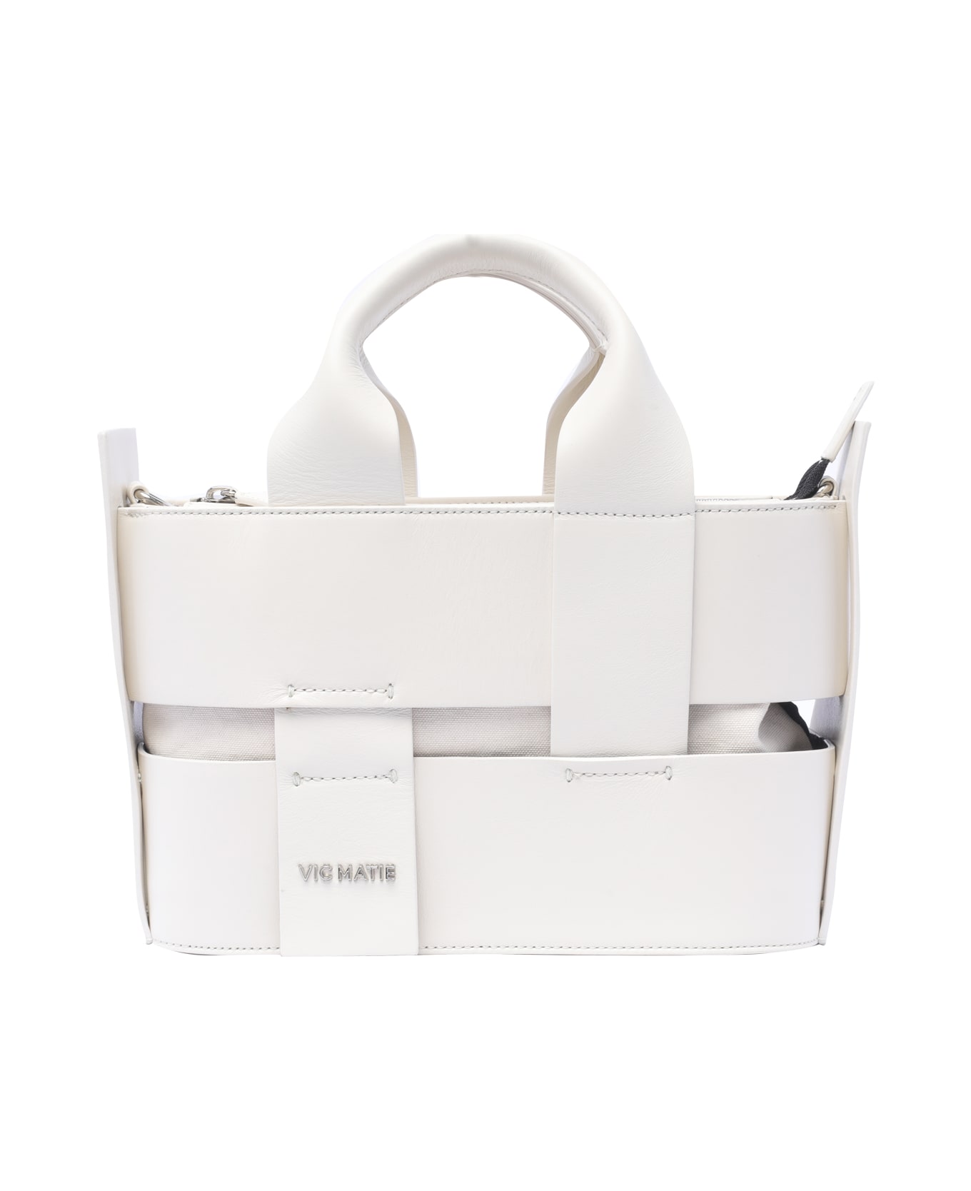 Vic Matié Handbag - White