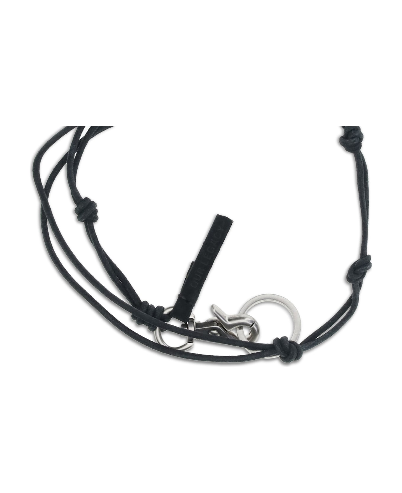 Our Legacy Necklace Crafted From Grained Leather Cord