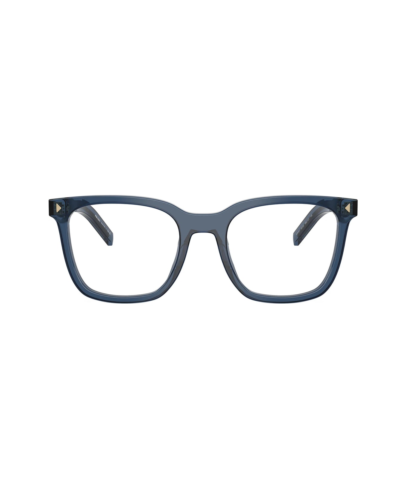 Prada Eyewear Prada Pr B11v 08q1o1 Cristallo Blu Glasses - Blu アイウェア