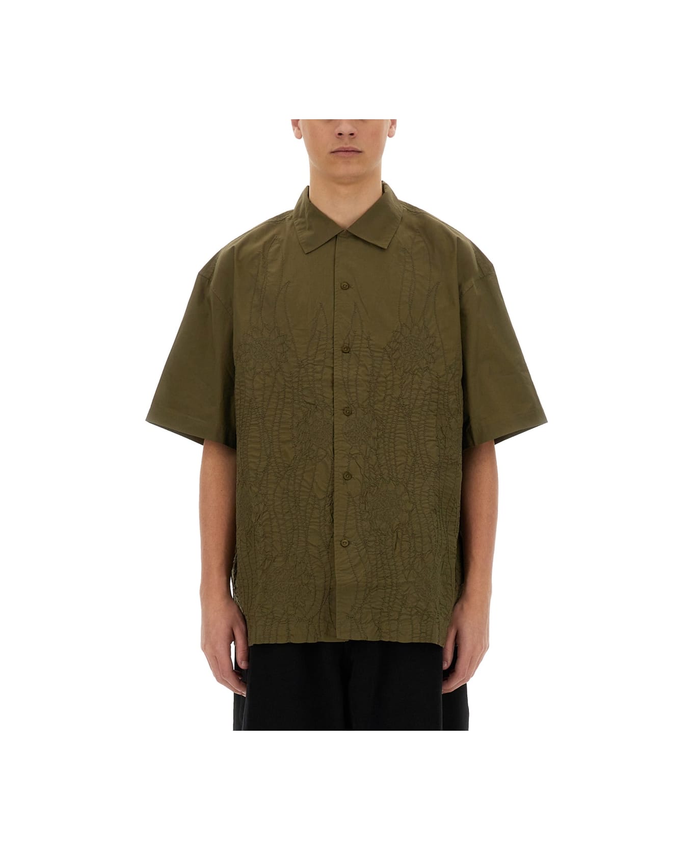 YMC "ciders" Shirt - BROWN