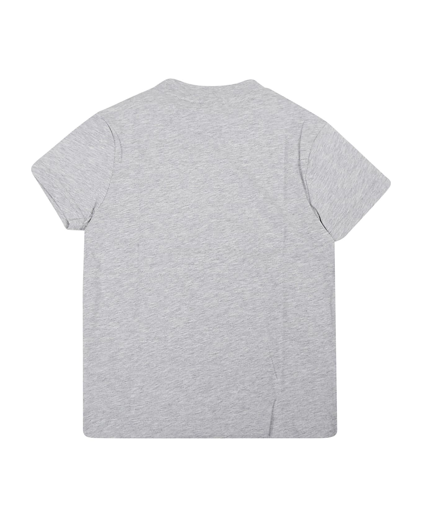 Aspesi T-shirt M/corta - Grigio Nickel Blu Tシャツ＆ポロシャツ