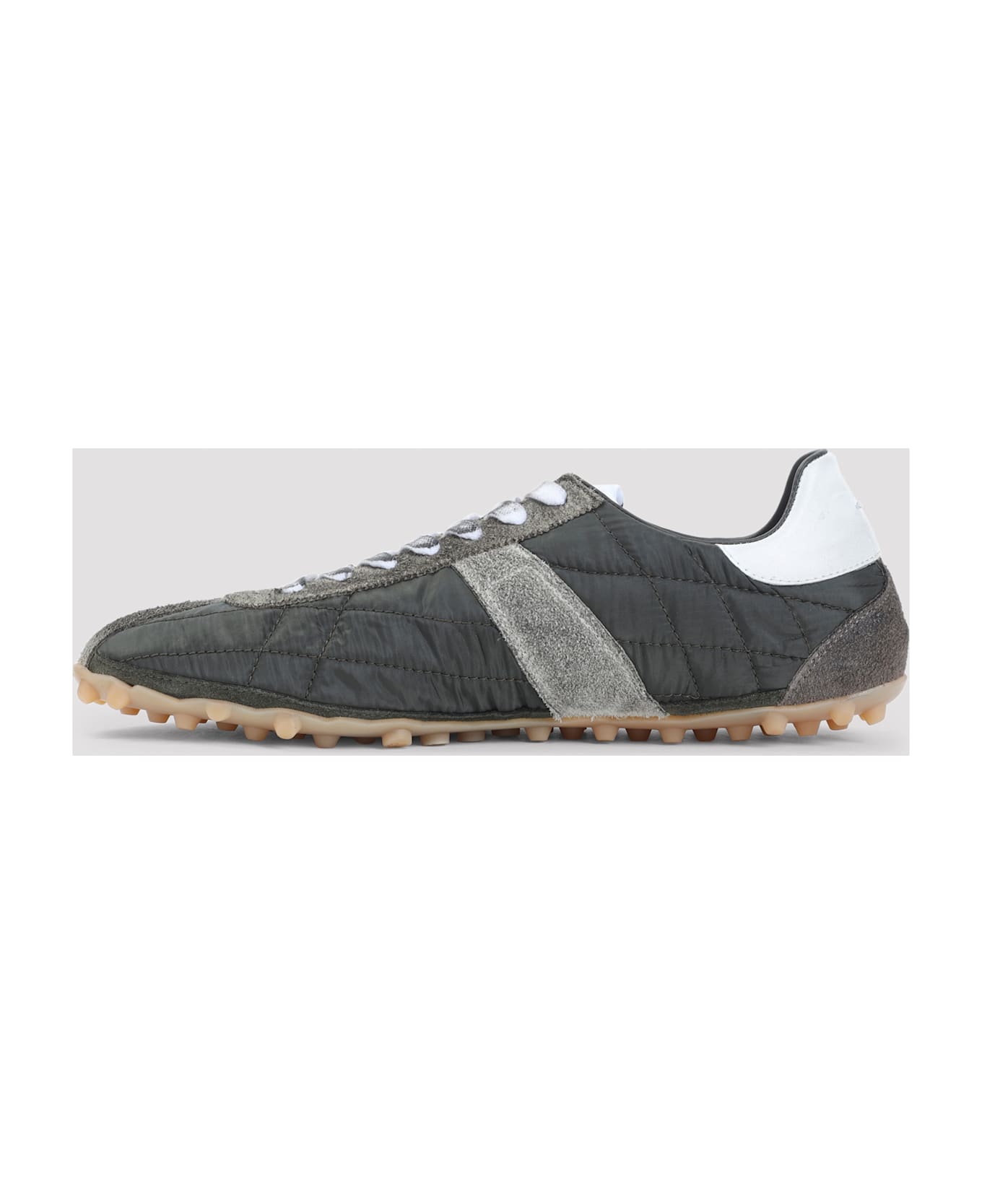 Maison Margiela Sprinters Low Top Sneakers - Dark Green White Grey スニーカー