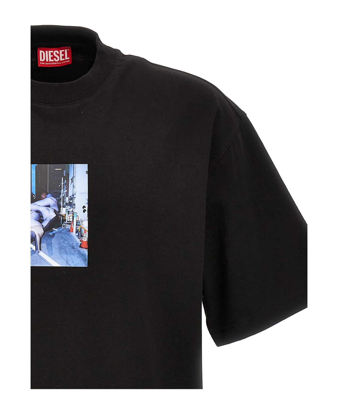 Diesel T-wash T-shirt - Xx Black シャツ