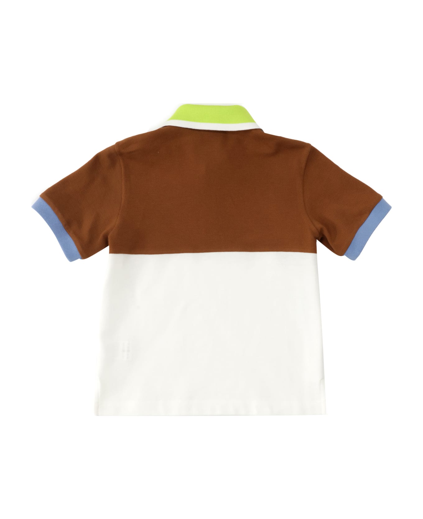 Fendi Color-block Polo Shirt - WHITE Tシャツ＆ポロシャツ