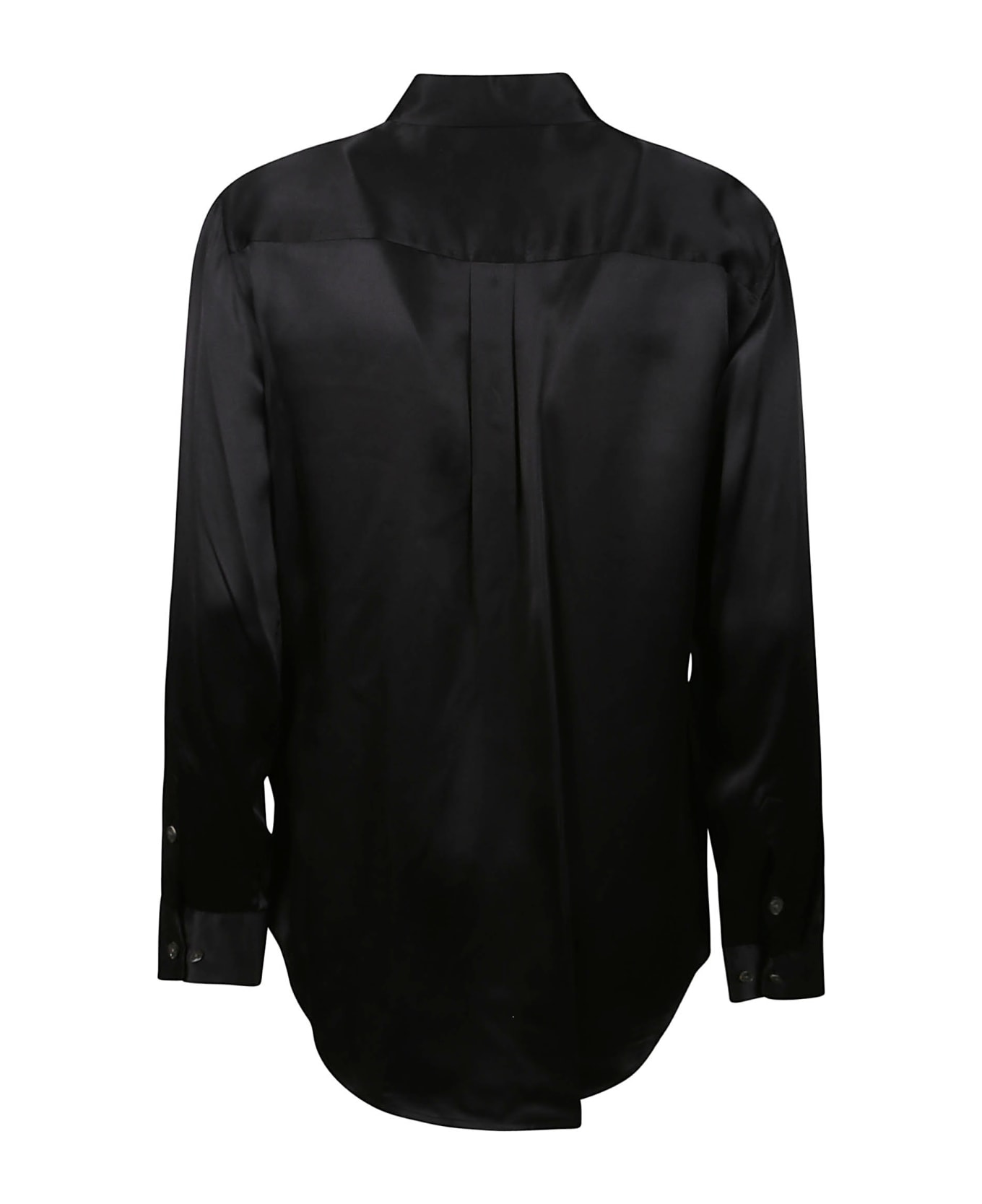 Equipment Signature Long Sleeve Shirt - True Black