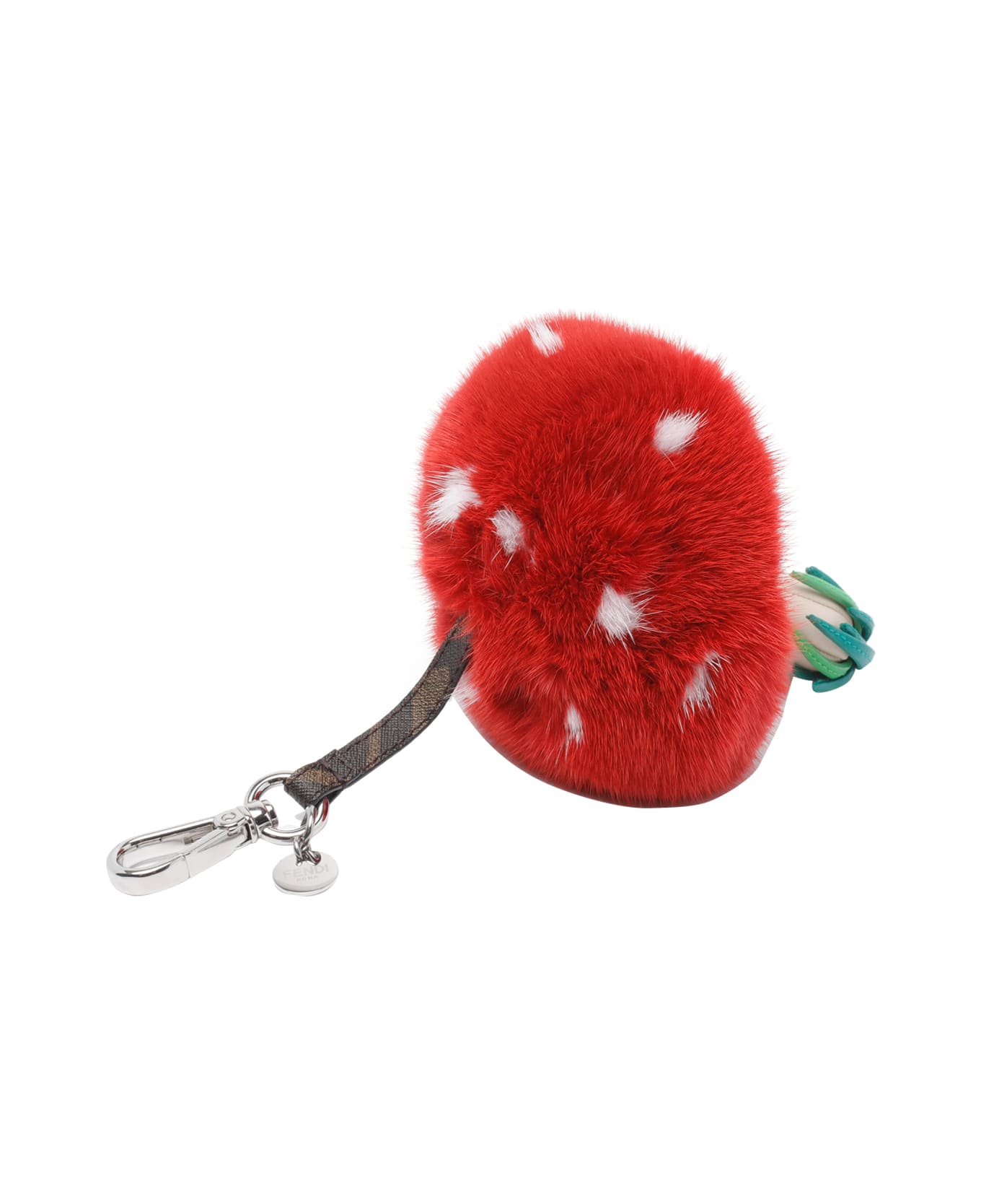 Fendi Mushroom Charm - Red