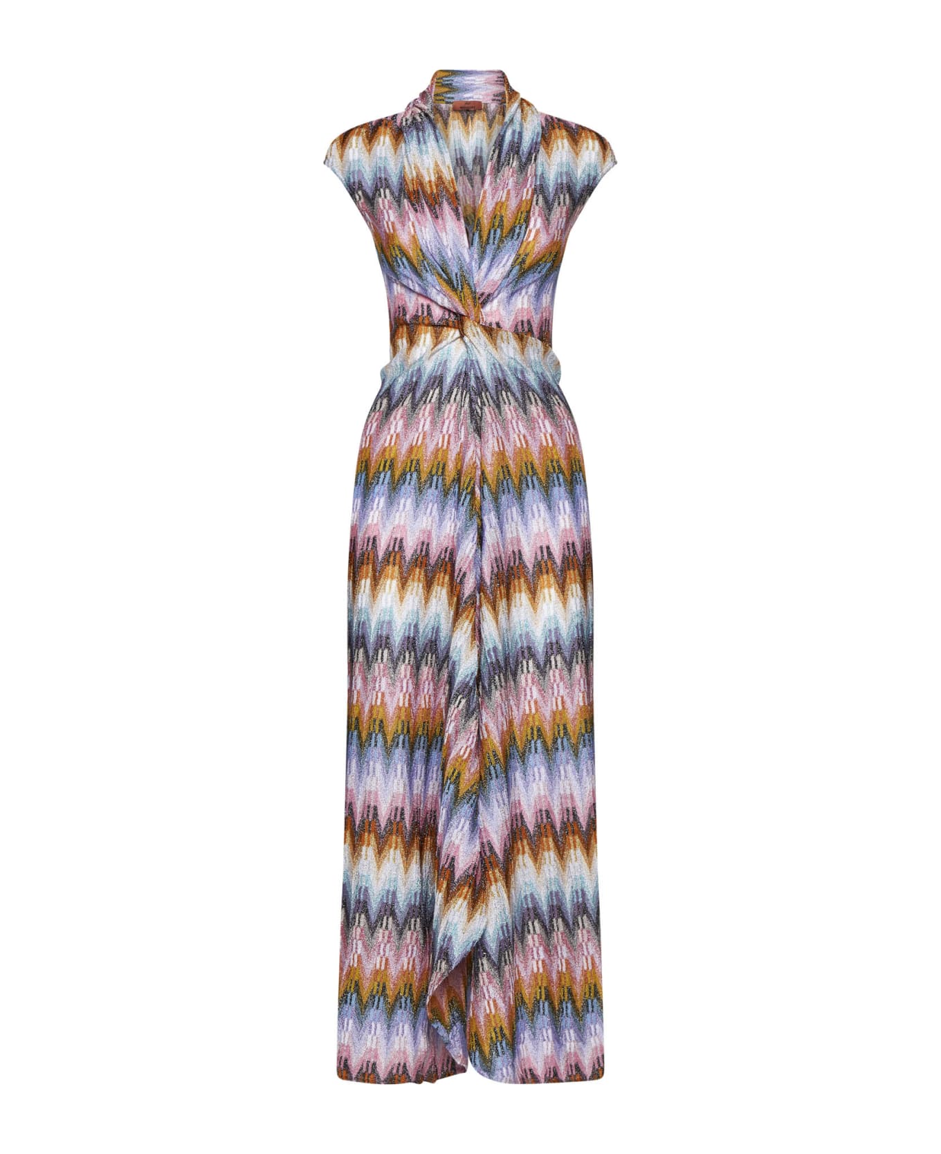 Missoni Dress - Multiyell/lightblu/p