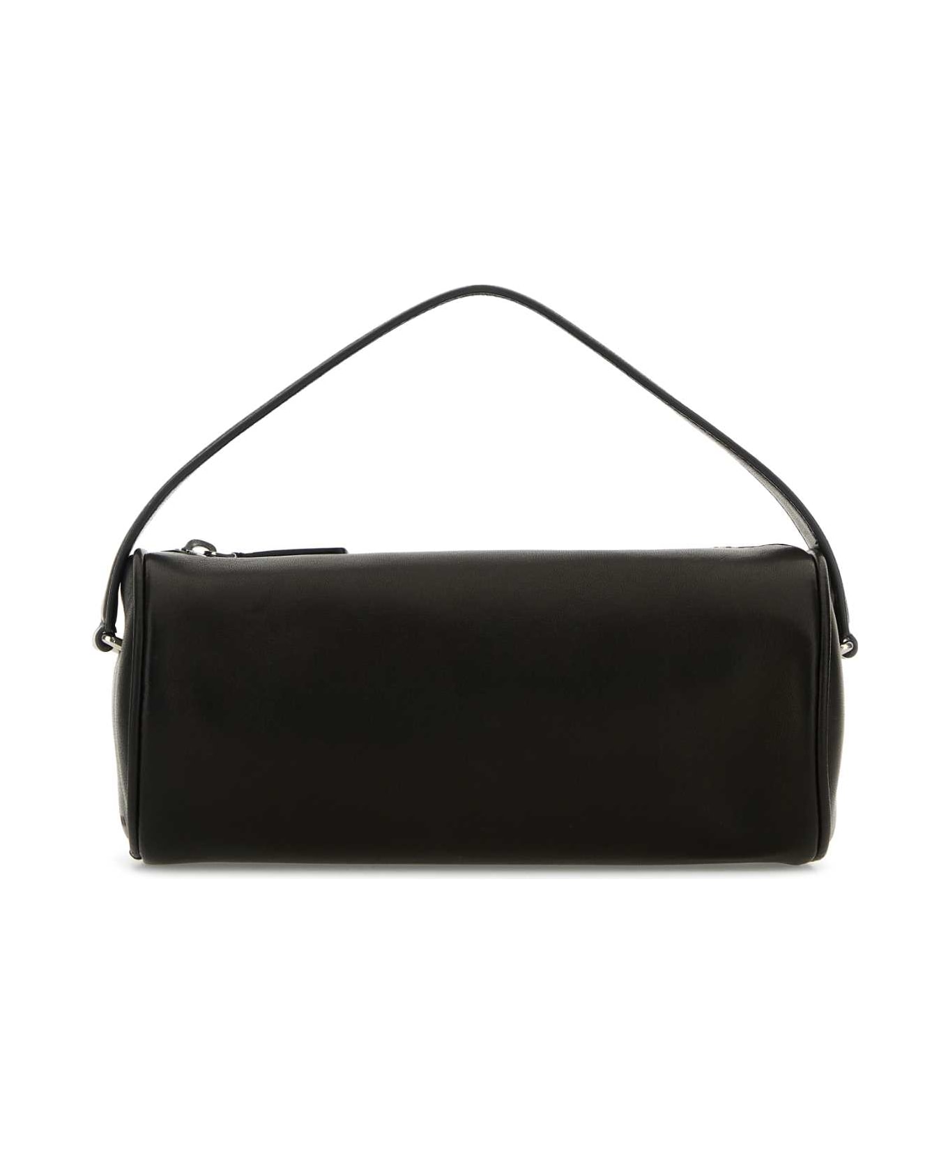 The Row Black Leather Round 90 S Handbag - BLACK ANS