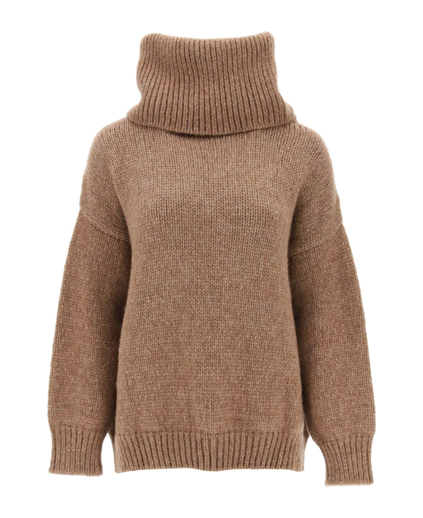Dolce & Gabbana Llama Sweater - MARRONE 2 (Brown) ニットウェア