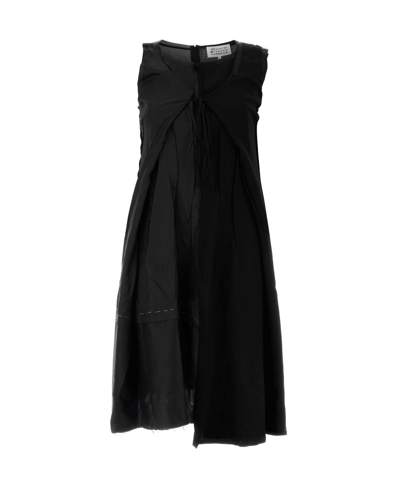 Maison Margiela Black Wool Dress - BLACK