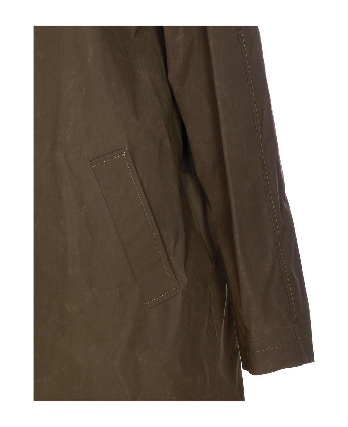 A.P.C. Mac Gaspard Trench - Green