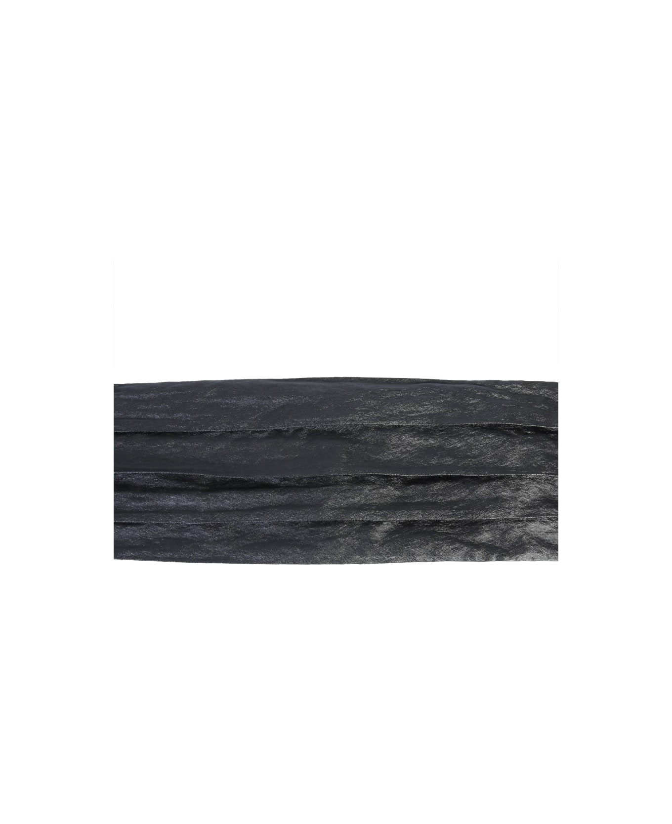 Philosophy di Lorenzo Serafini Soft Belt With Bow - BLACK