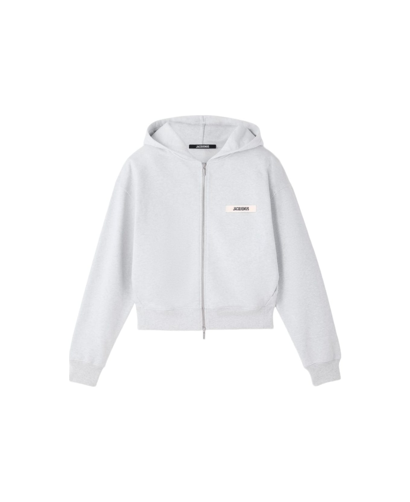 Jacquemus Le Hoodie Gros Grain - Grey