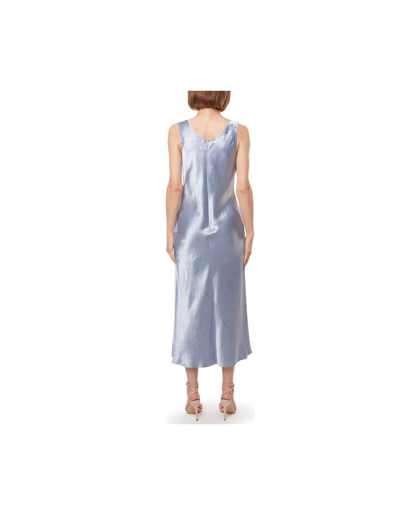 Max Mara Talete Sleeveless Dress - Light blue