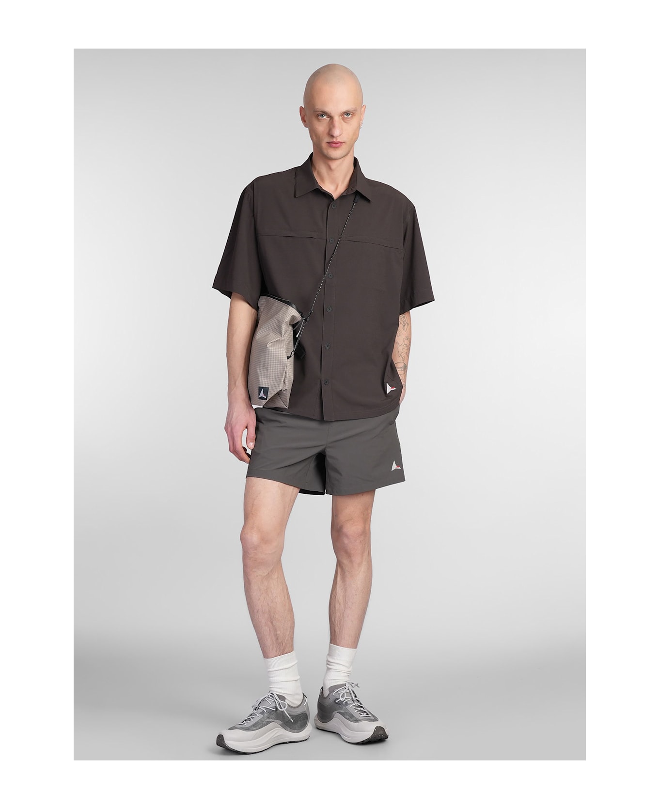 ROA 5 Inch Shorts Shorts In Grey Nylon - grey