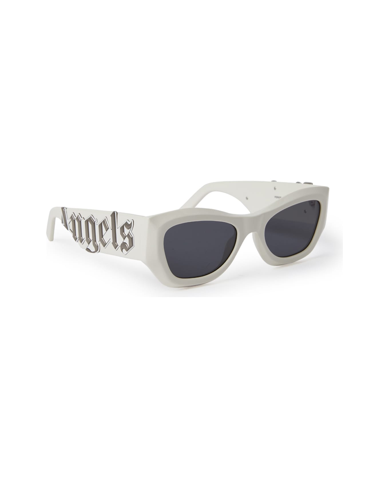 Palm Angels Canby White Sunglasses - Bianco サングラス