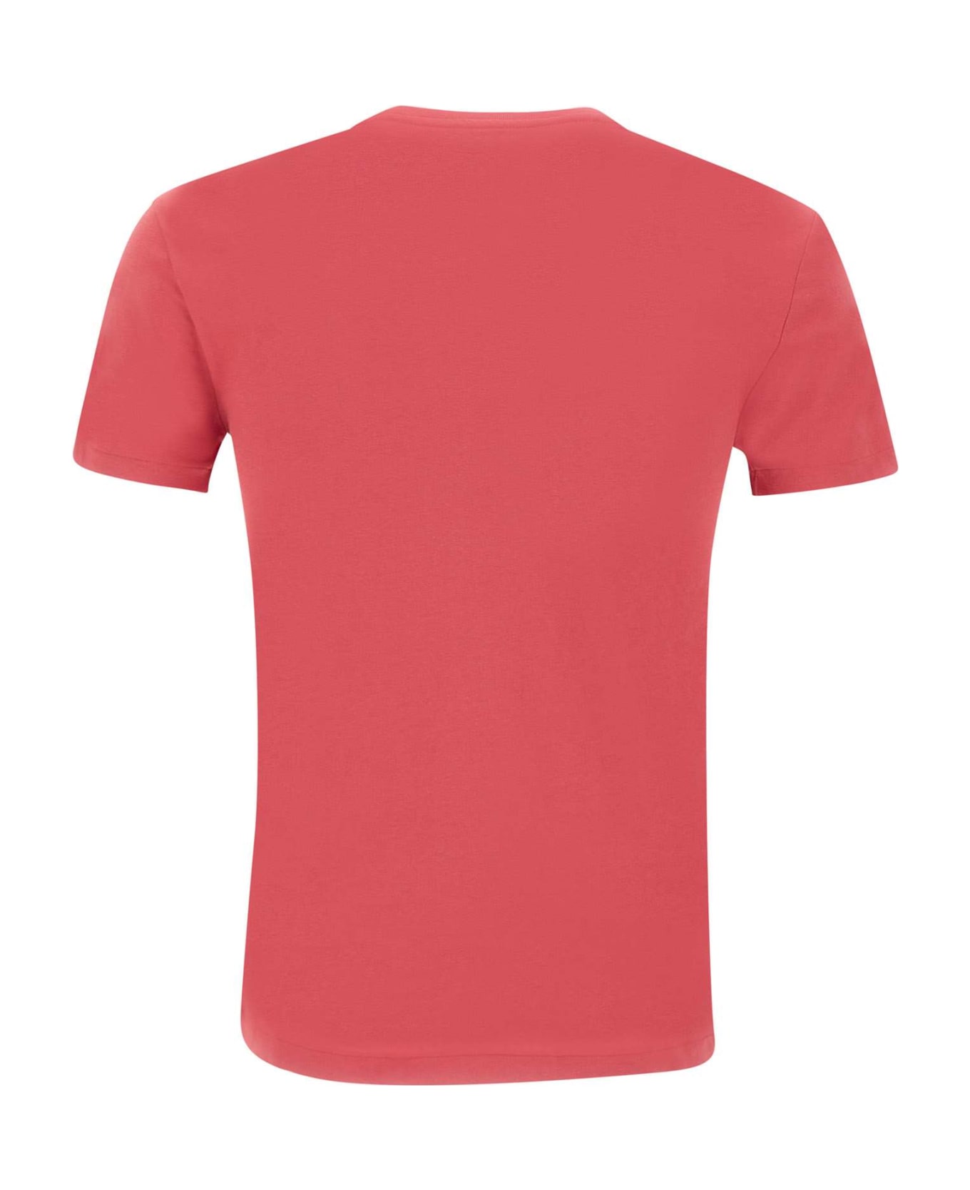 Polo Ralph Lauren "classics" Cotton T-shirt - RED