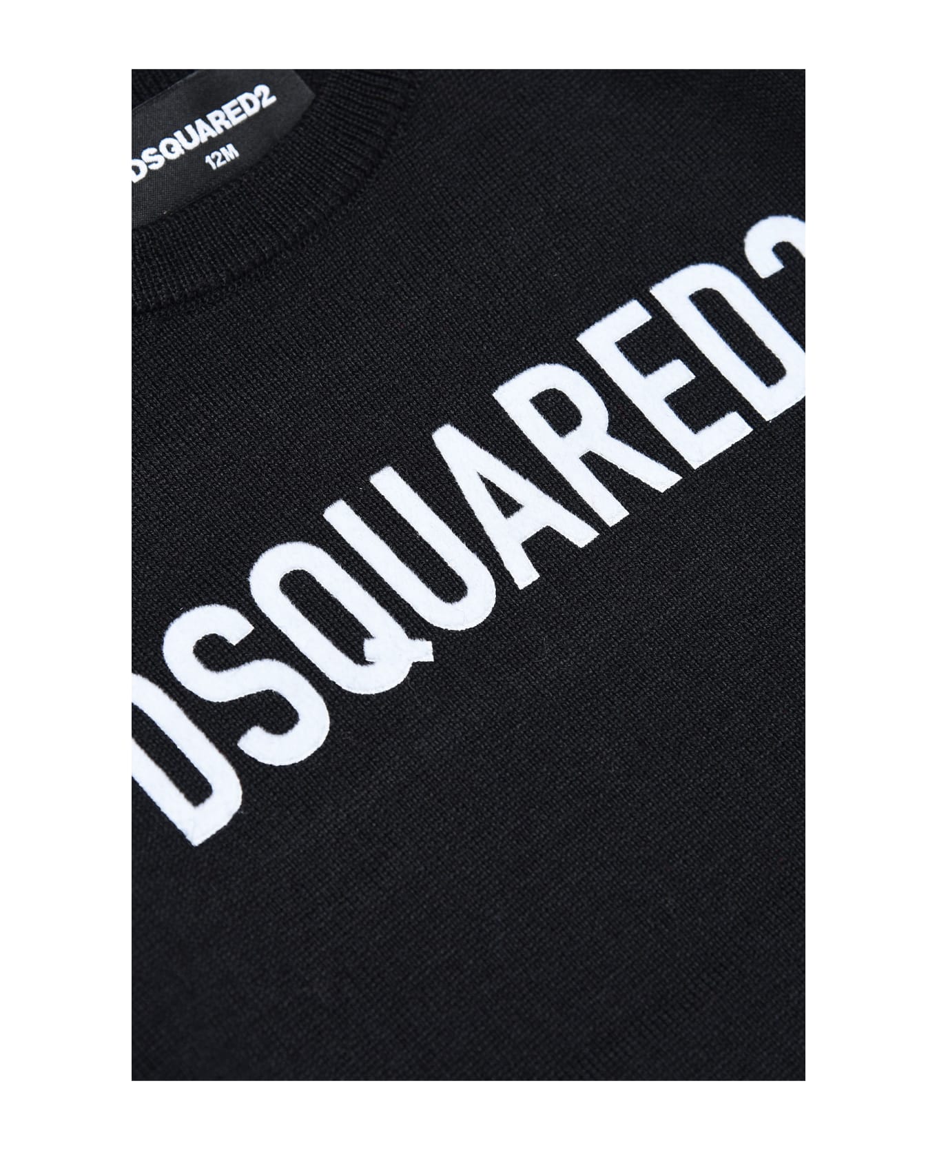 Dsquared2 Pull With Print - Black