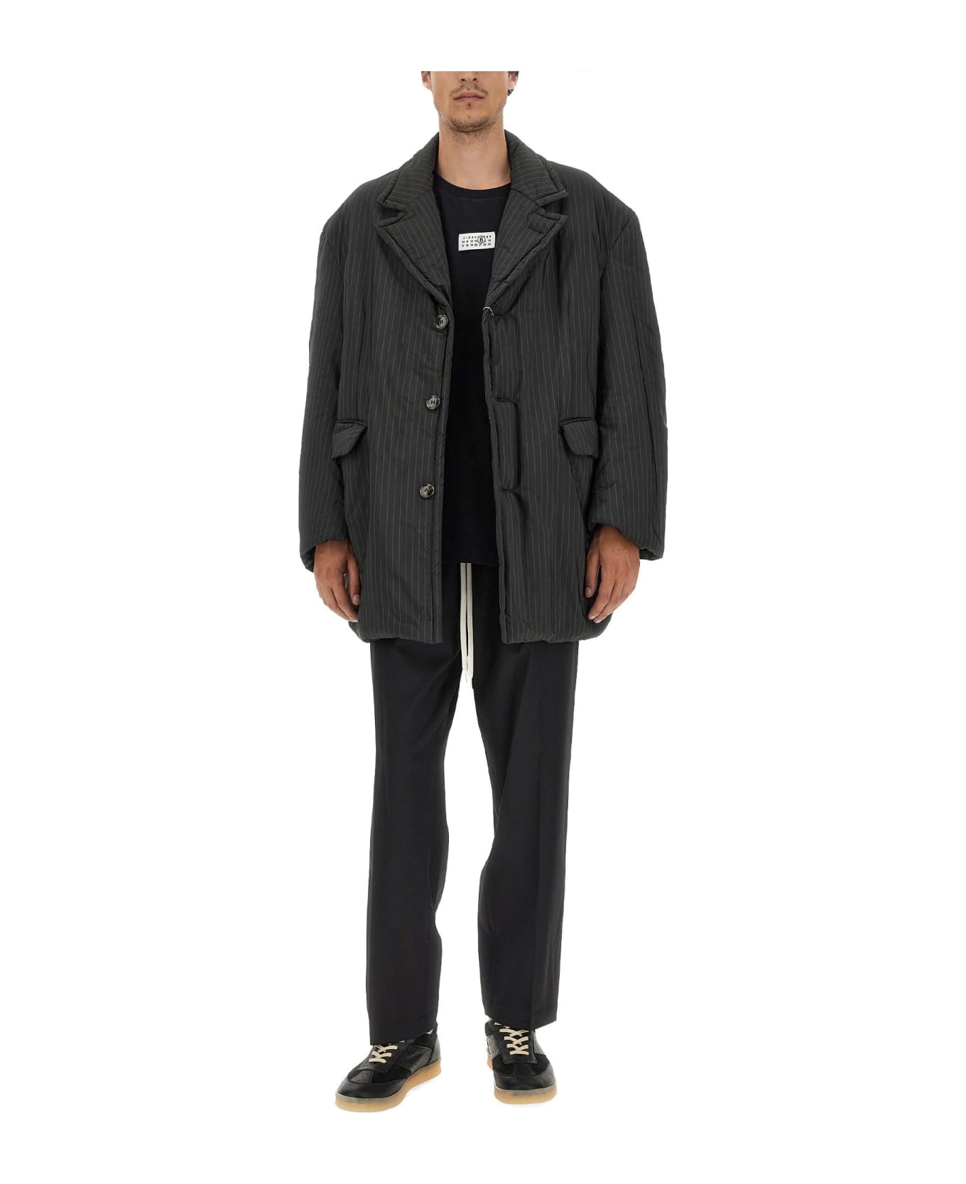 MM6 Maison Margiela Padded Blazer Jacket - Black コート