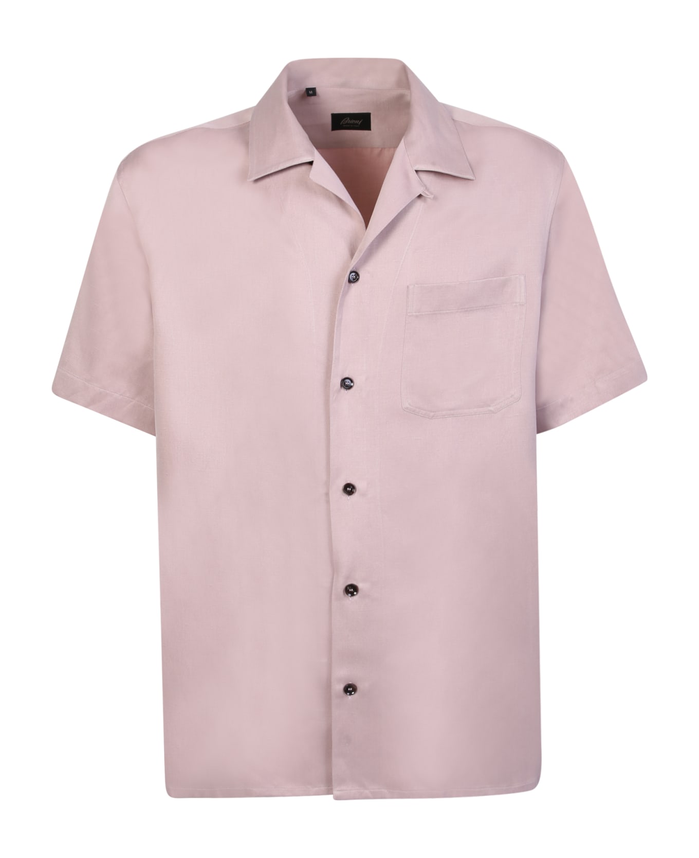 Brioni Short Sleeved Shirt - Pink