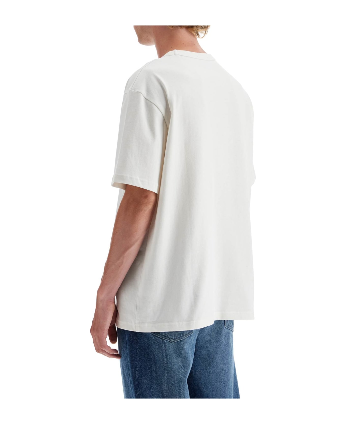 A.P.C. Petit Vpc Boxy - BLANC/DARK NAVY (White)