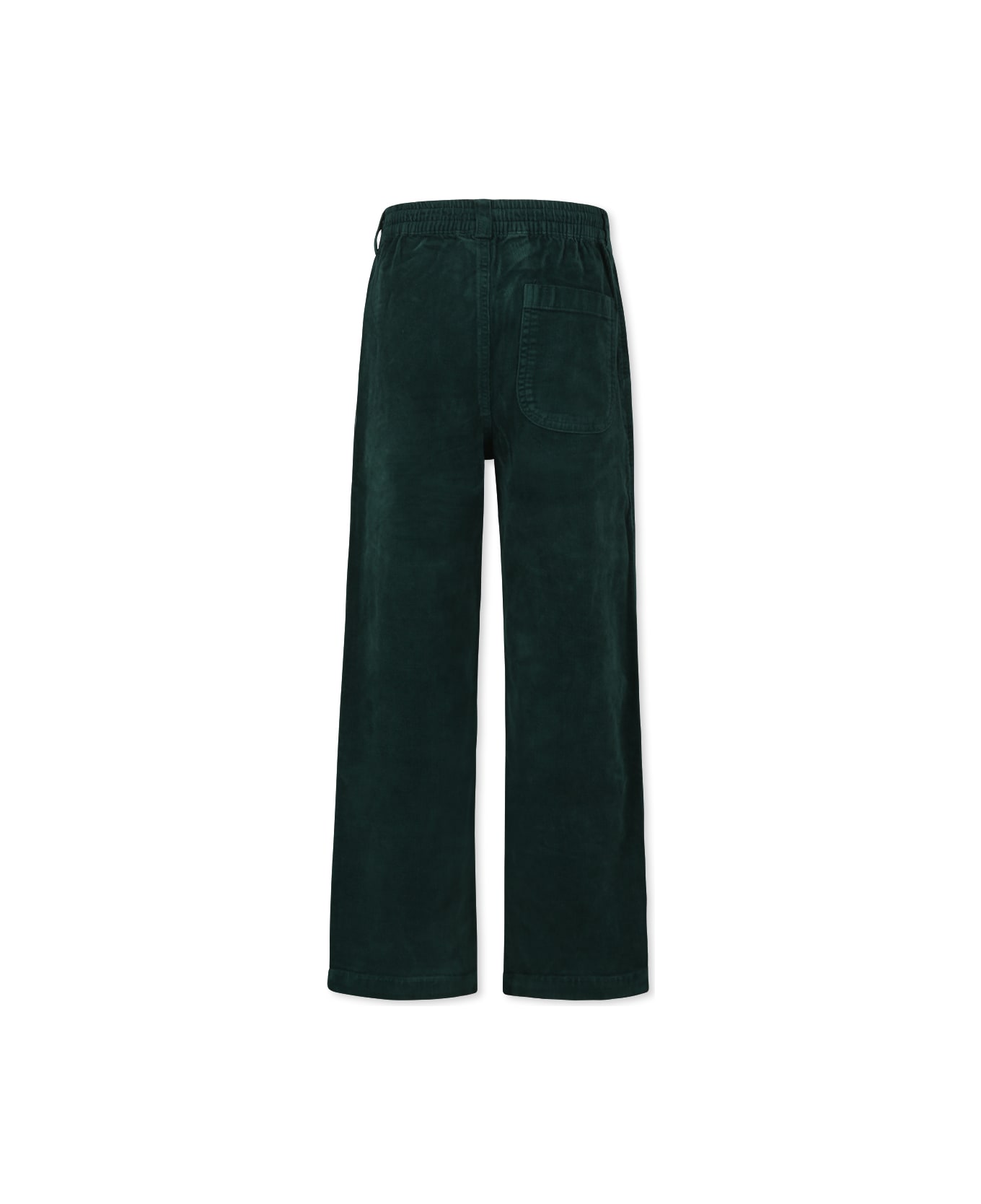 Ralph Lauren Green Pants For Boy With Iconic Pony - Green
