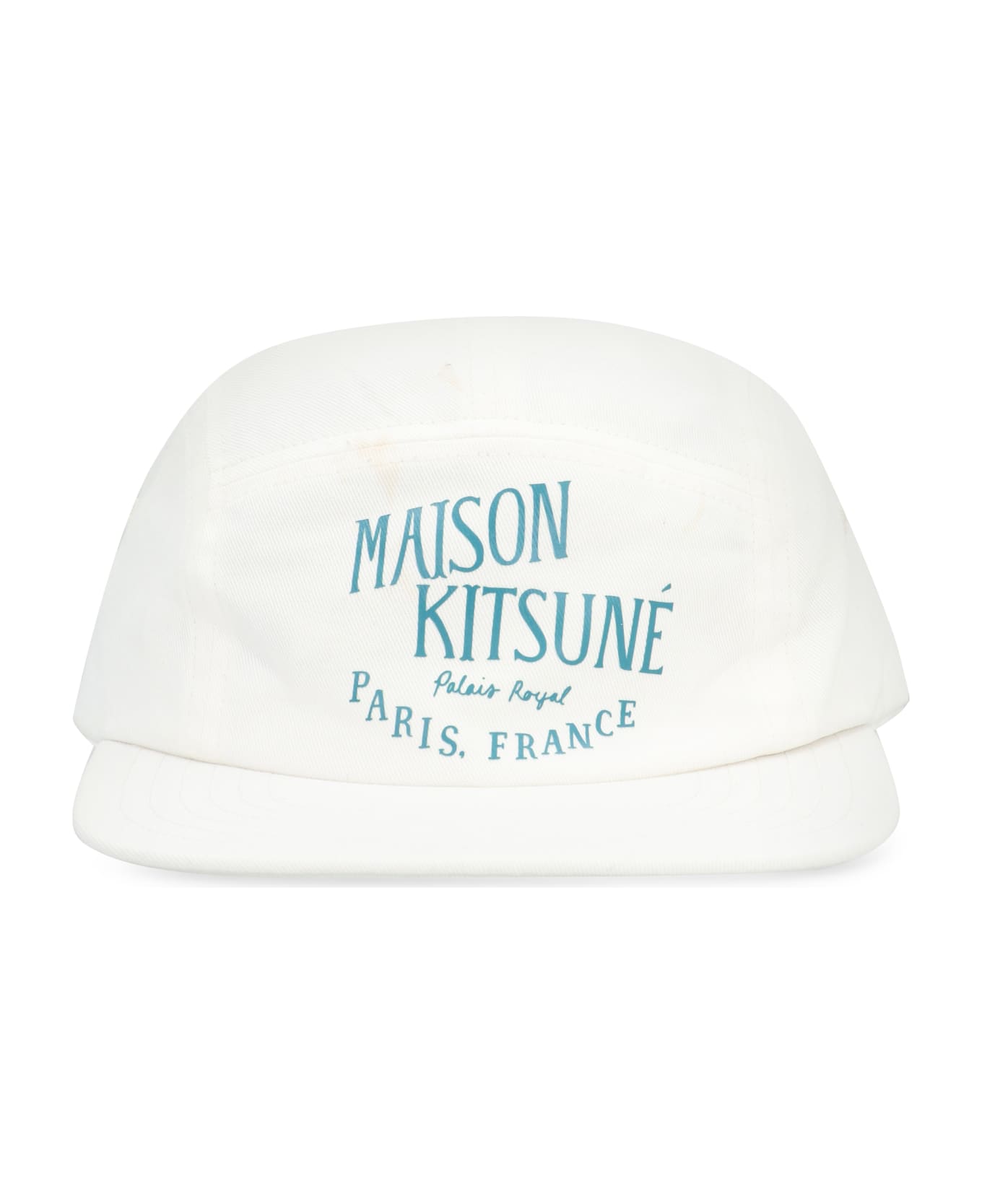 Maison Kitsuné Logo Baseball Cap - White 帽子